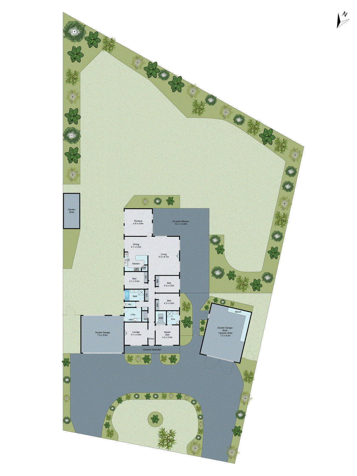 15-16 Silverwood Court, St Albans Park VIC 3219 - Floorplan