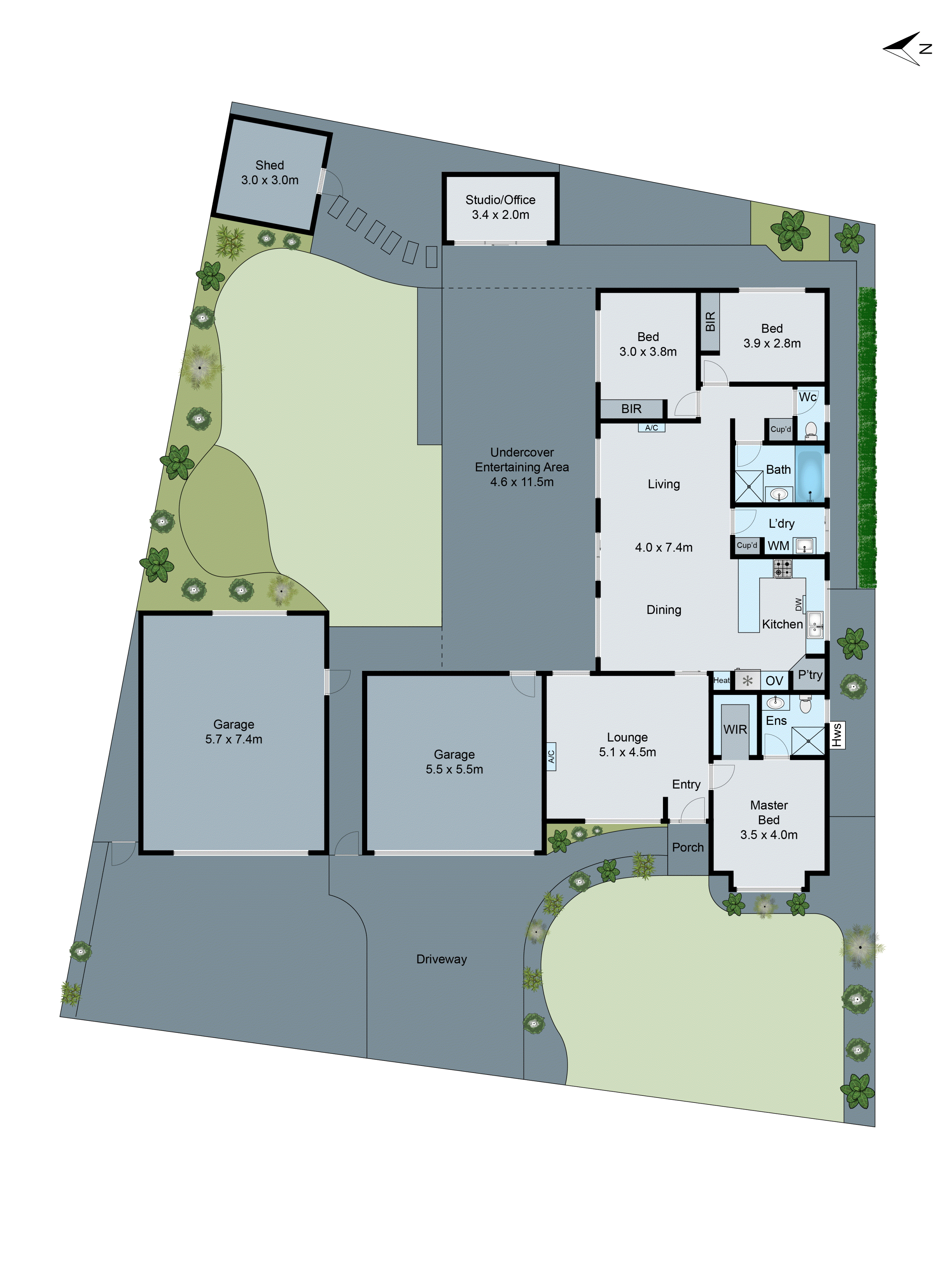 15-17 Fantail Court, Leopold VIC 3224 - Floorplan