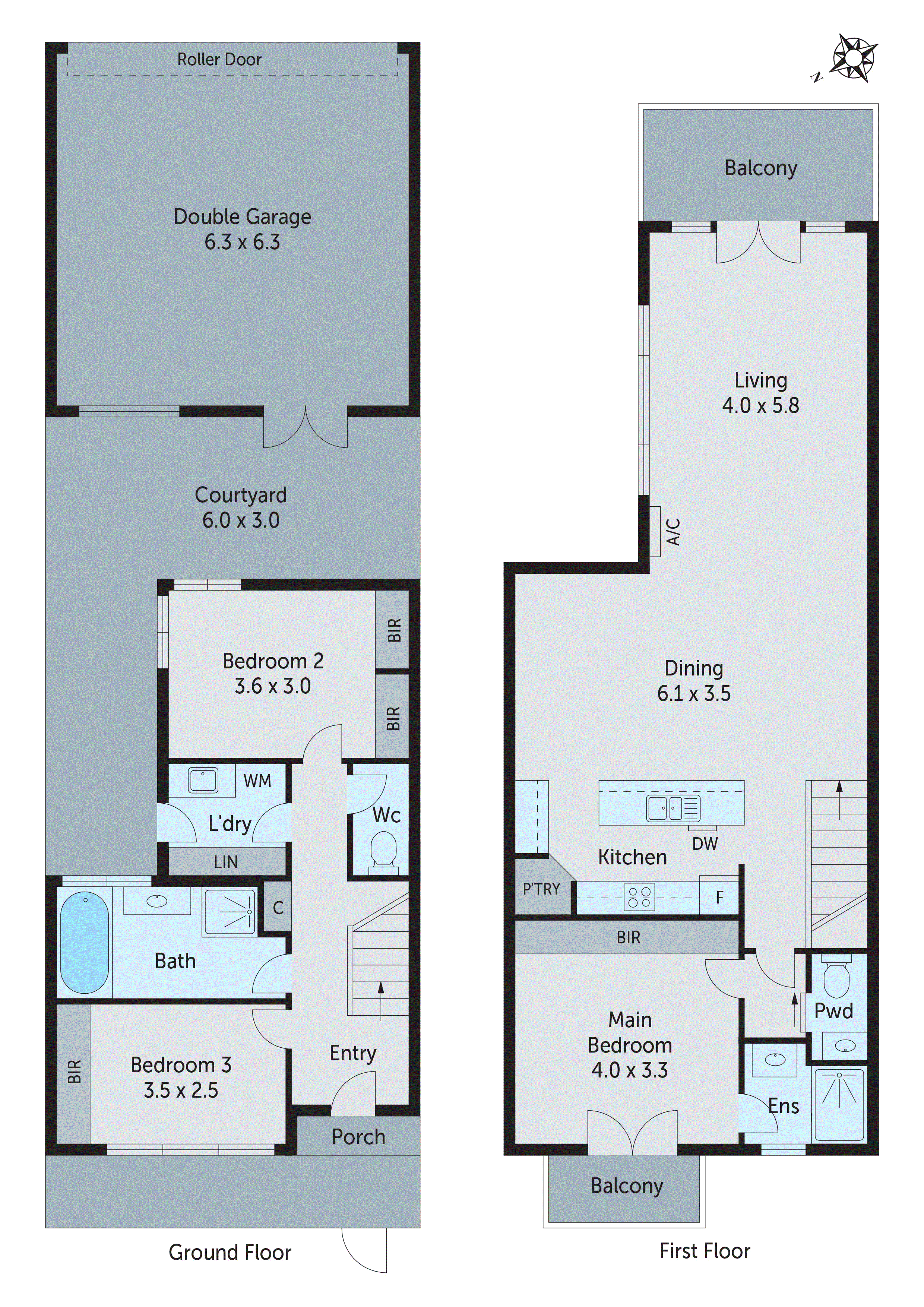 1/5-7 Fenwick Street, Geelong VIC 3220 - Floorplan