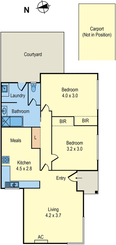 1/5-7 Wakool Avenue, Mentone VIC 3194 - Floorplan