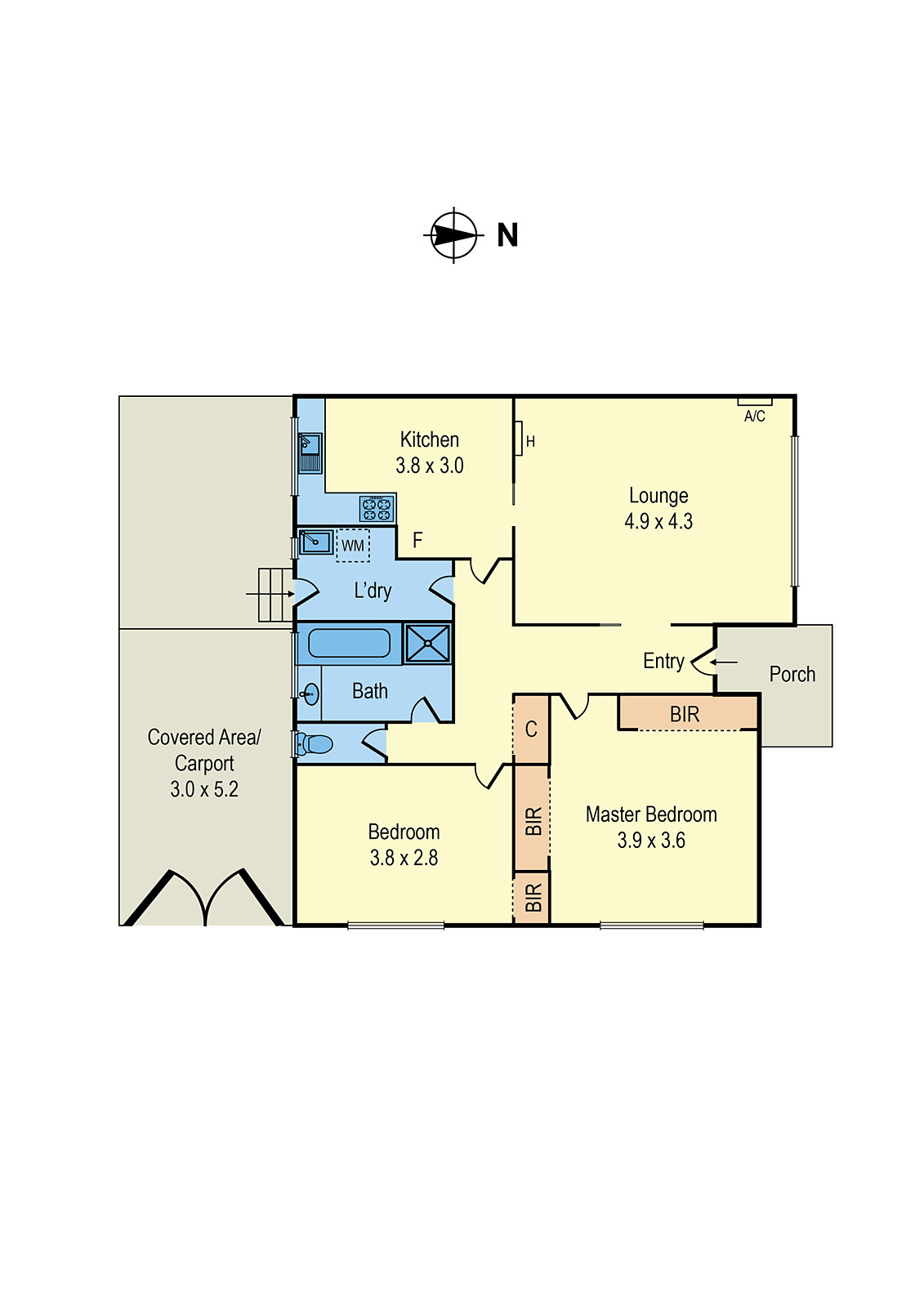 1/5 Albenca Street, Mentone VIC 3194 - Floorplan