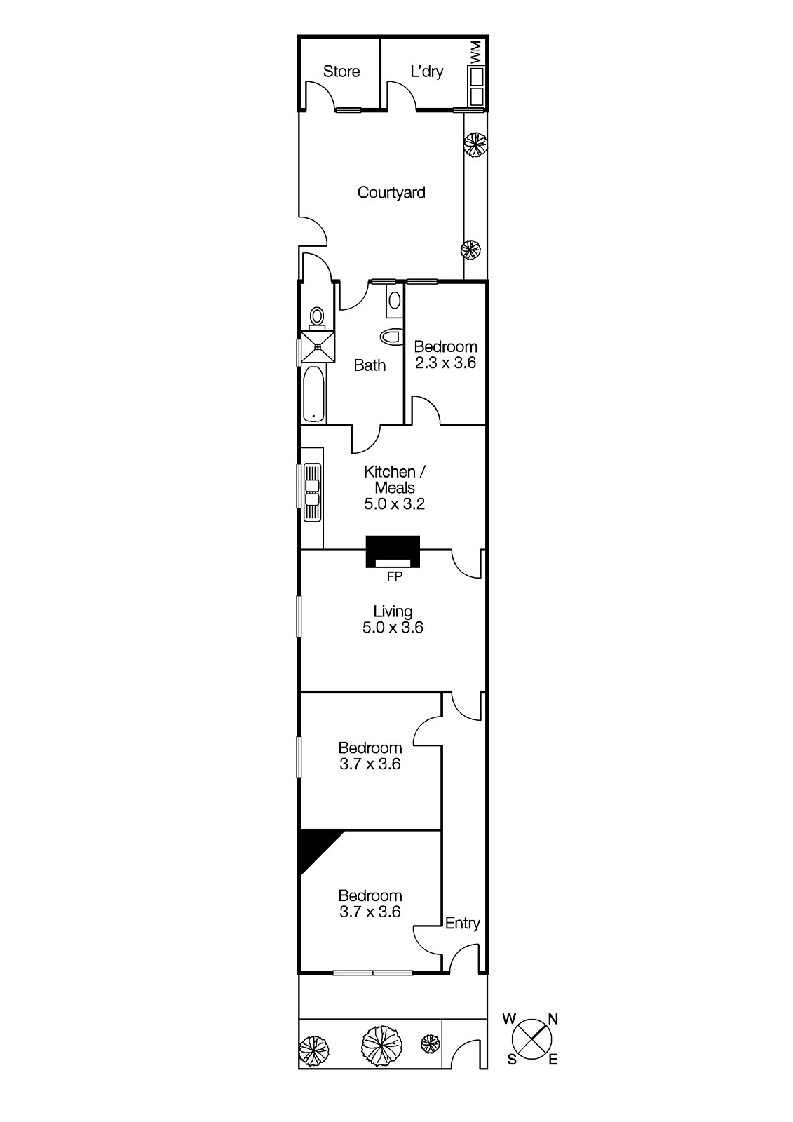 15 Albert Street, Port Melbourne VIC 3207 - Floorplan