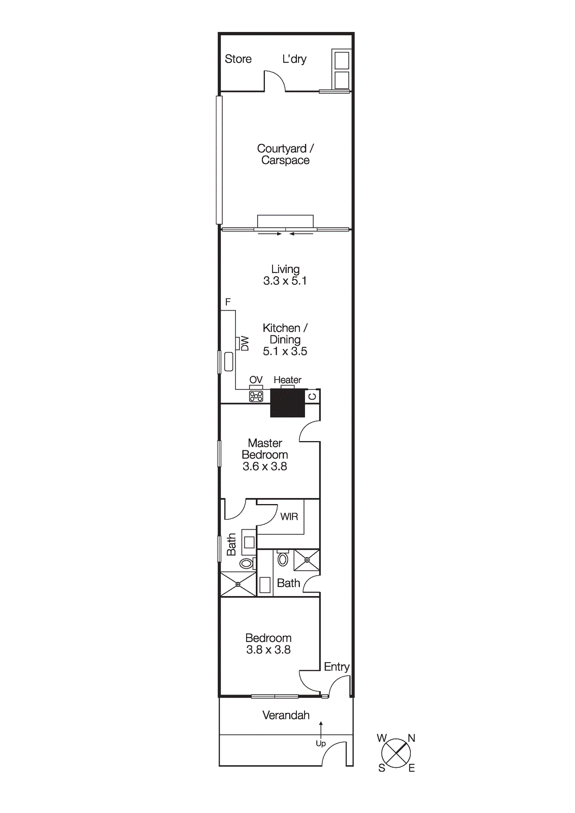 15 Albert Street, Port Melbourne VIC 3207 - Floorplan