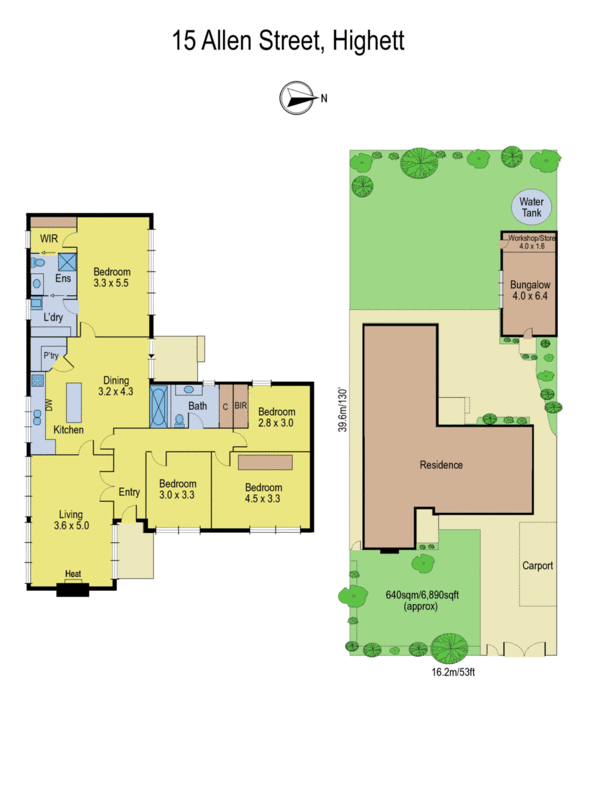 15 Allen Street, Highett VIC 3190 - Floorplan