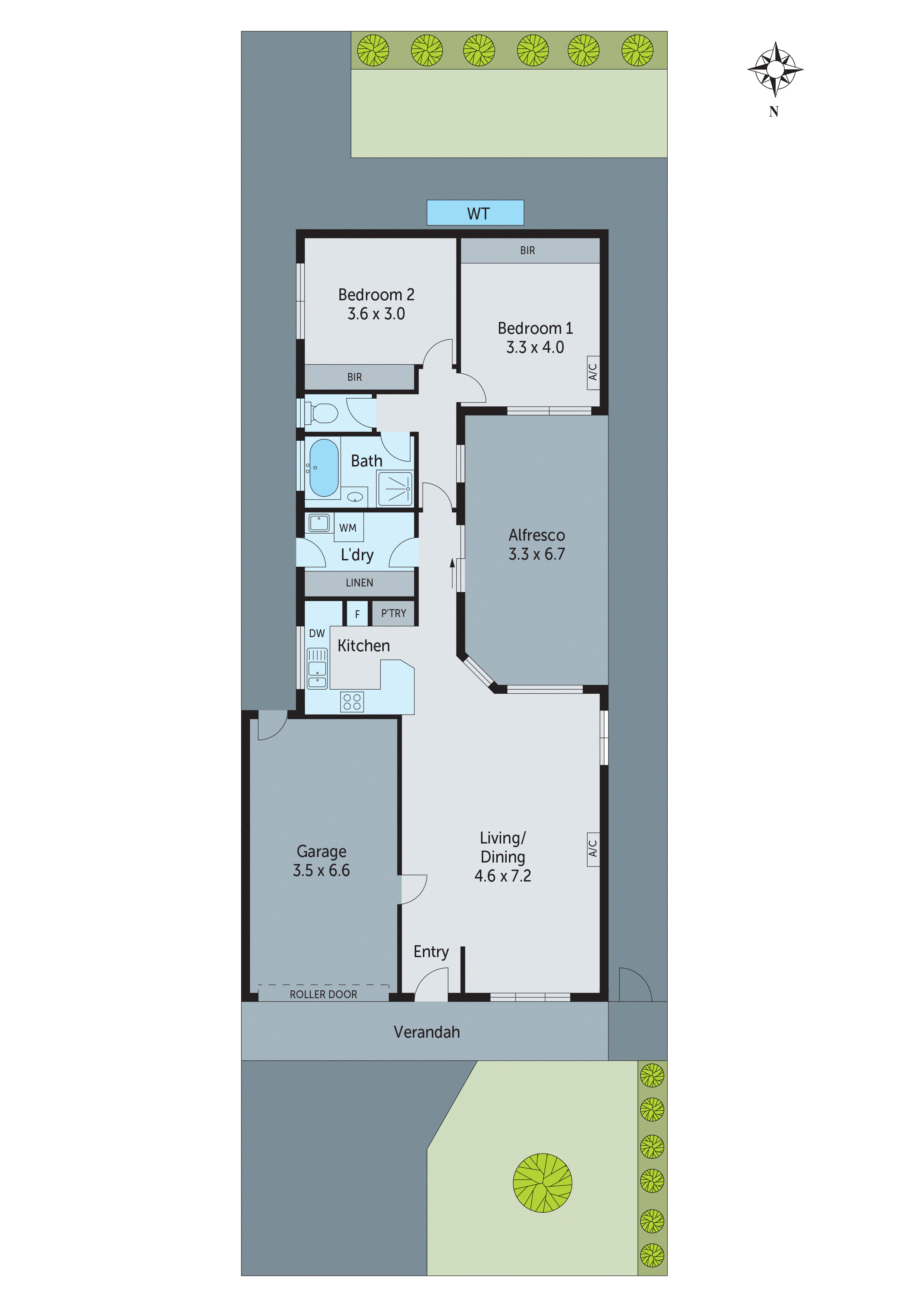 1/5 Allitt Avenue, Belmont VIC 3216 - Floorplan