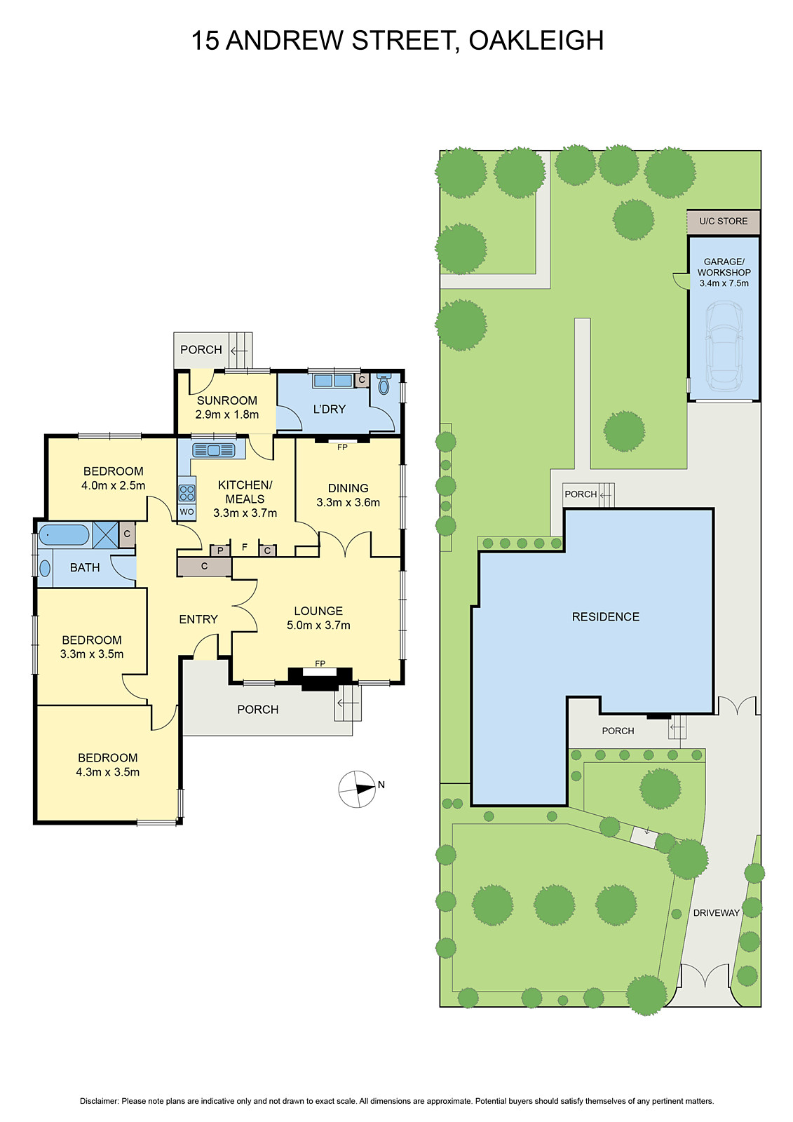 15 Andrew Street, Oakleigh VIC 3166 - Floorplan