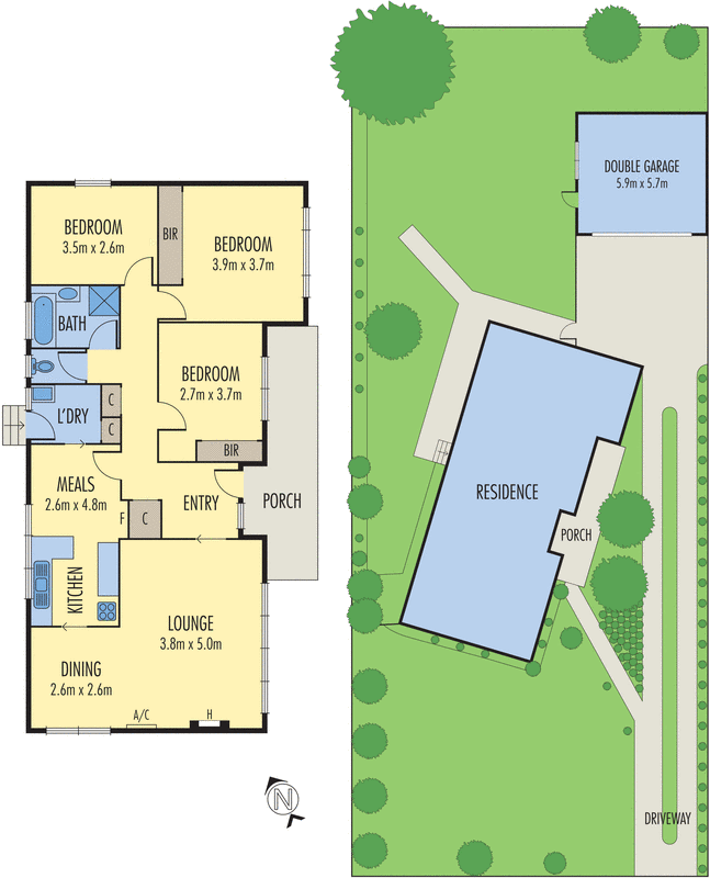 15 Anora Crescent, Mulgrave VIC 3170 - Floorplan