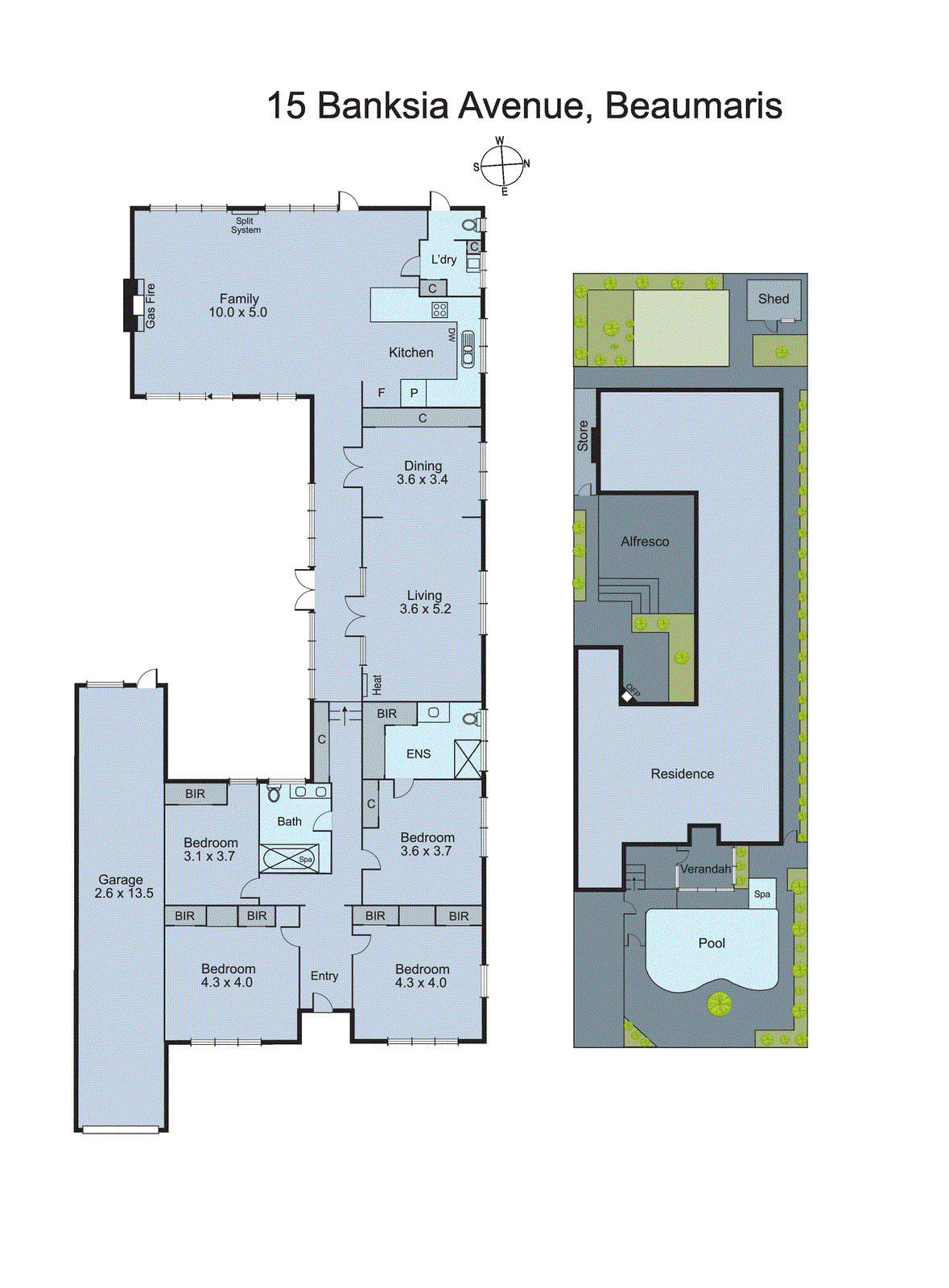 15 Banksia Avenue, Beaumaris VIC 3193 - Floorplan