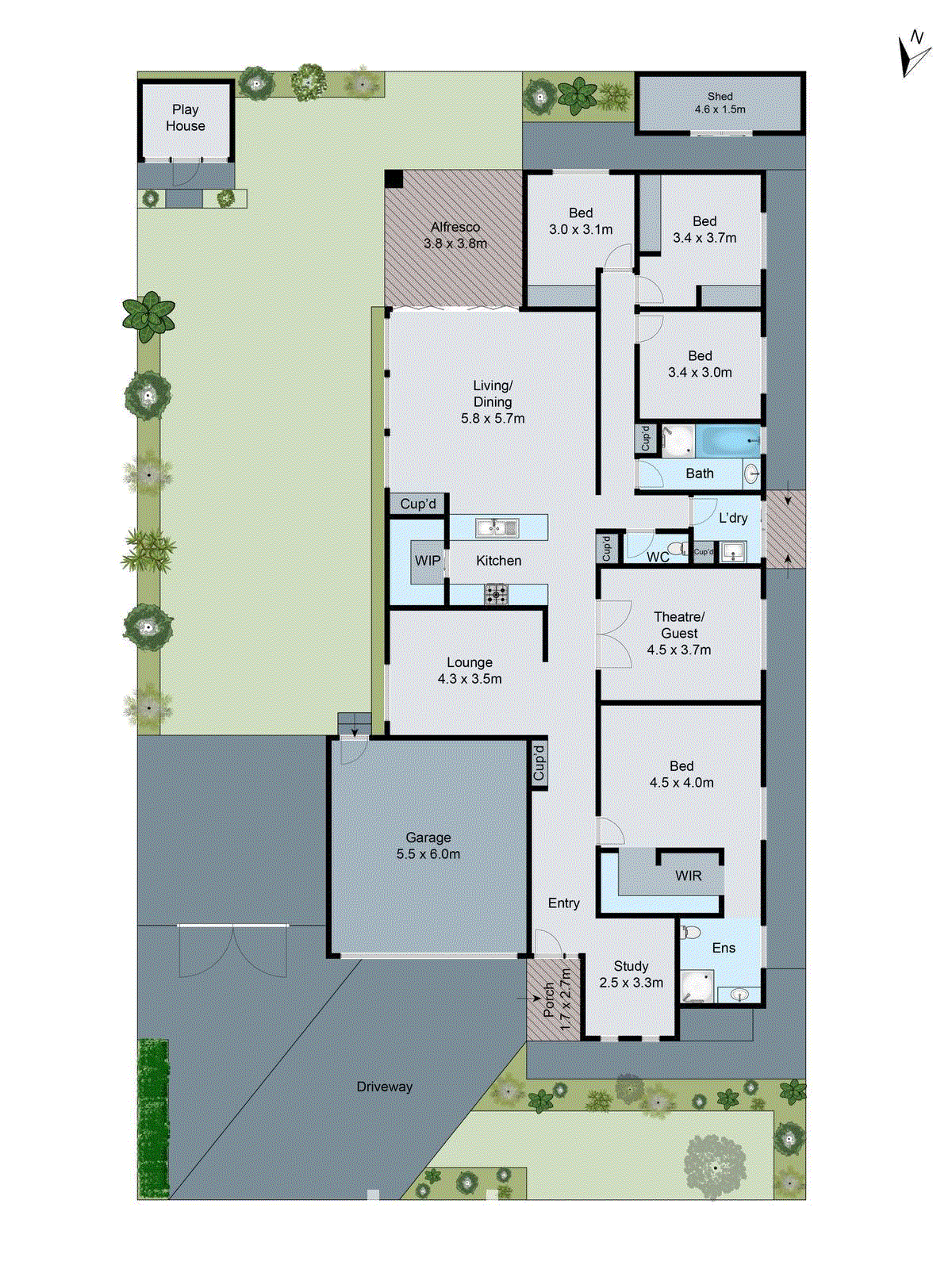 15 Beekeeper Road, Armstrong Creek VIC 3217 - Floorplan