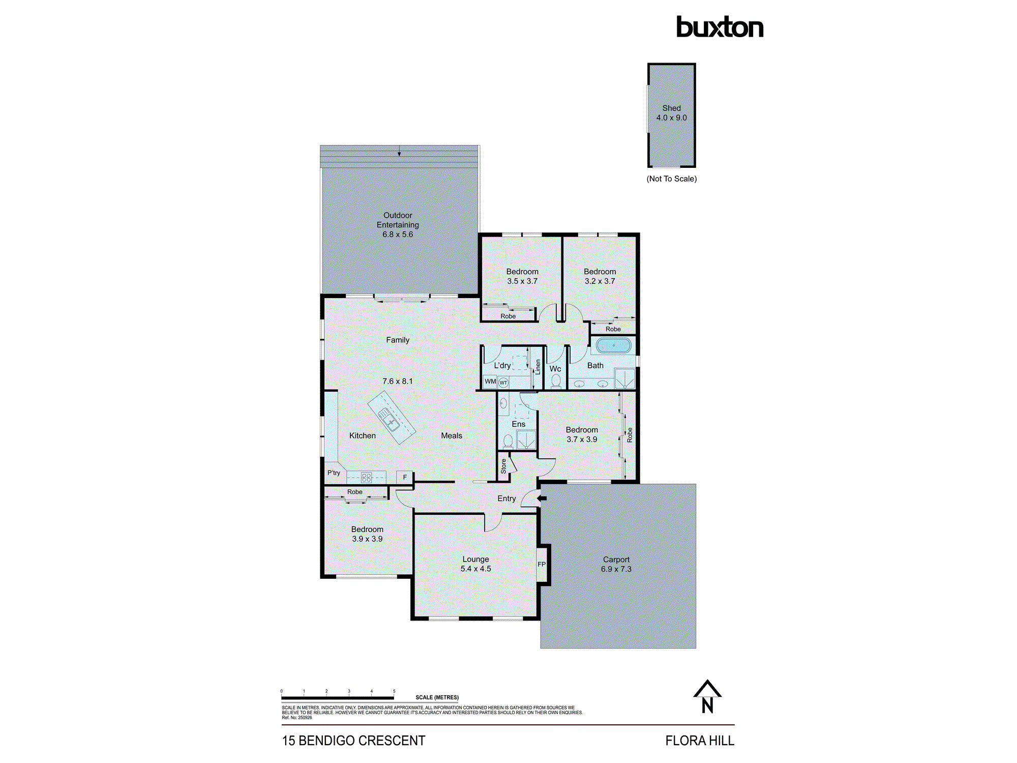 15 Bendigo Crescent, Flora Hill VIC 3550 - Floorplan