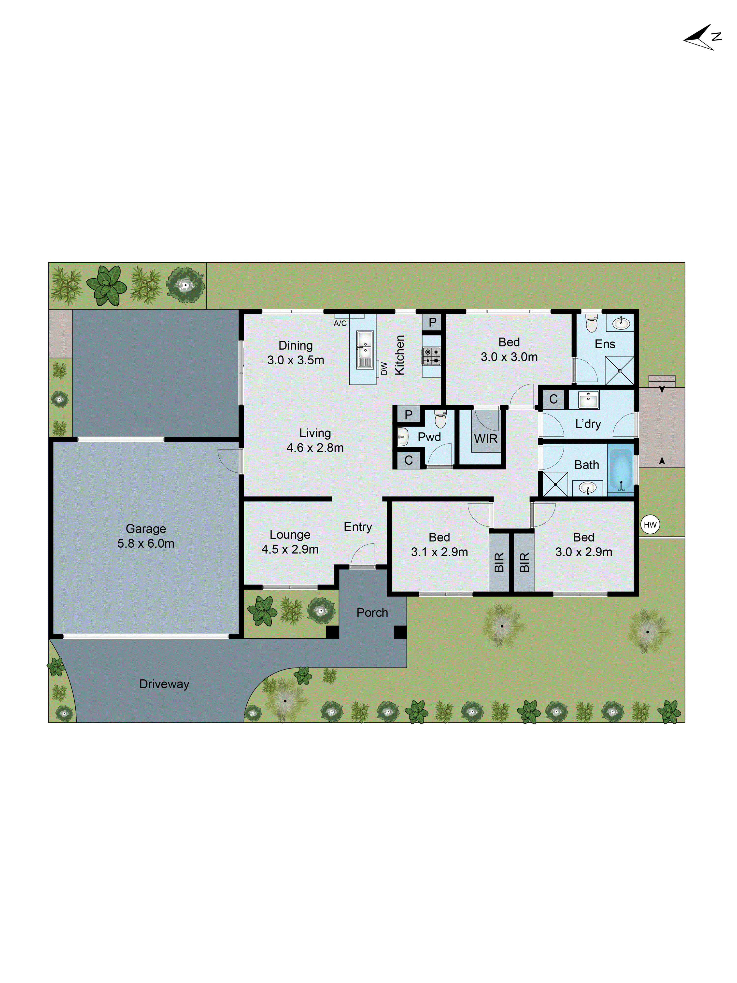 15 Brewongle Avenue, Hamlyn Heights VIC 3215 - Floorplan