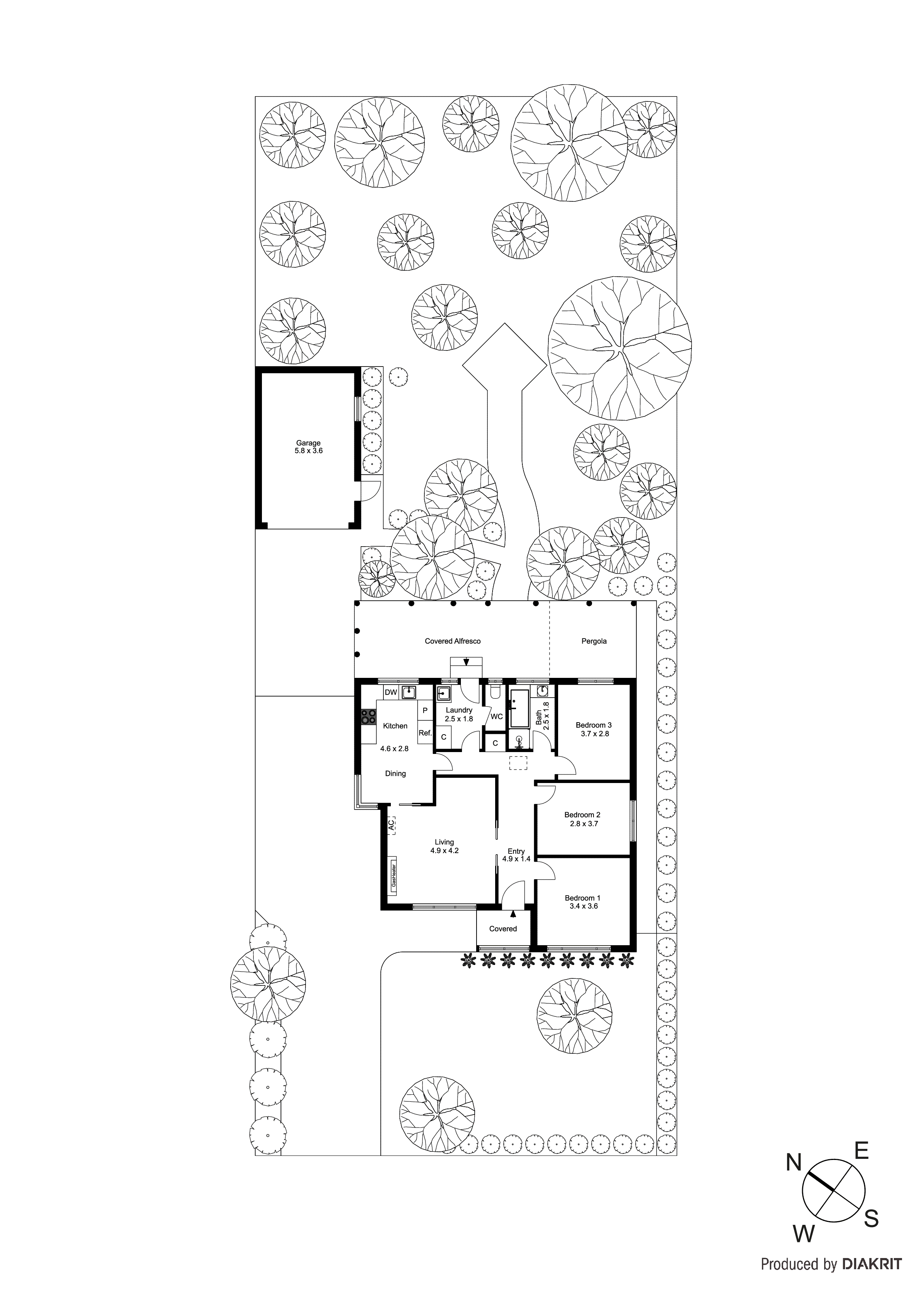 15 Bridges Avenue, Edithvale VIC 3196 - Floorplan