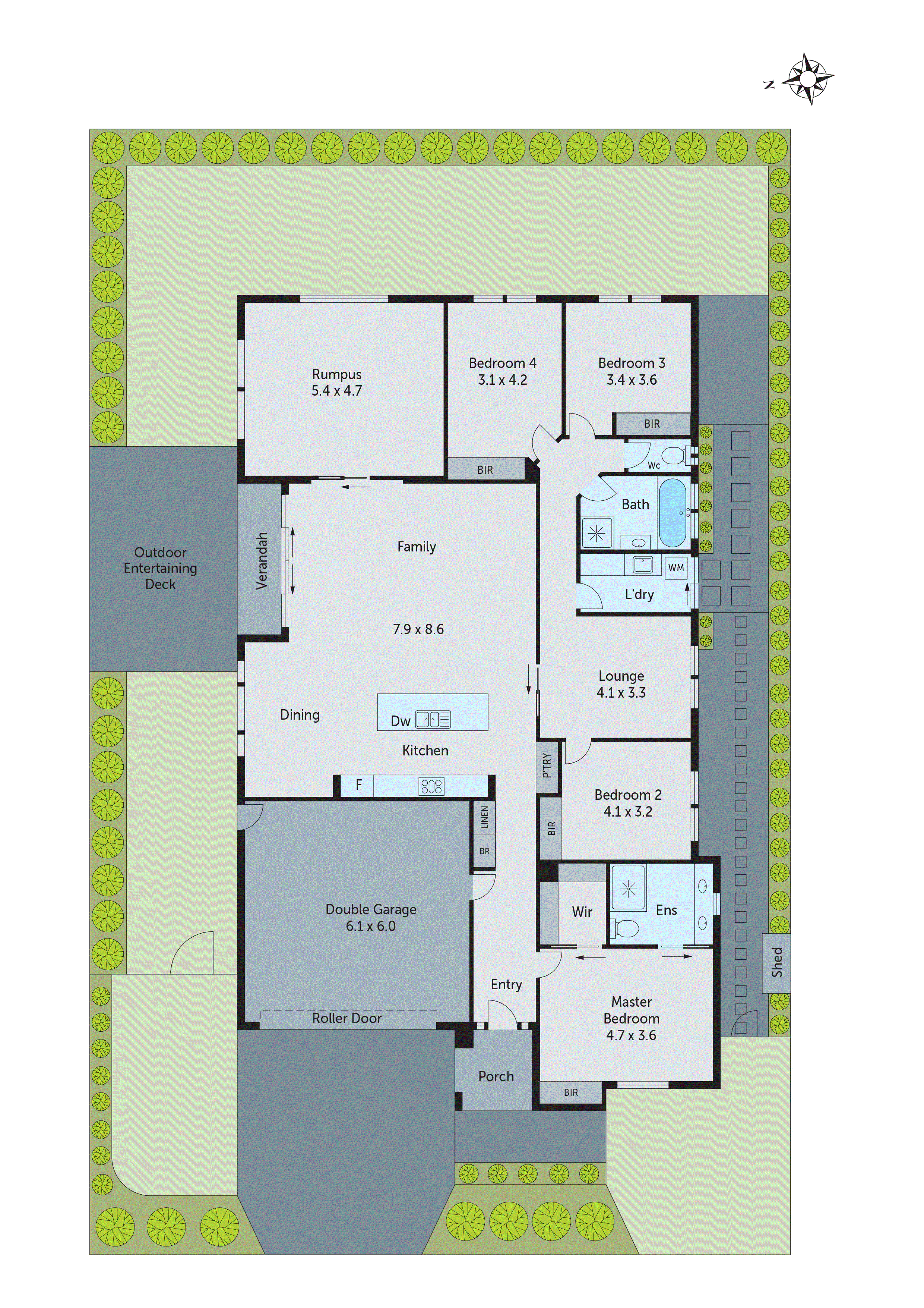15 Bridgewater Circuit, Armstrong Creek VIC 3217 - Floorplan