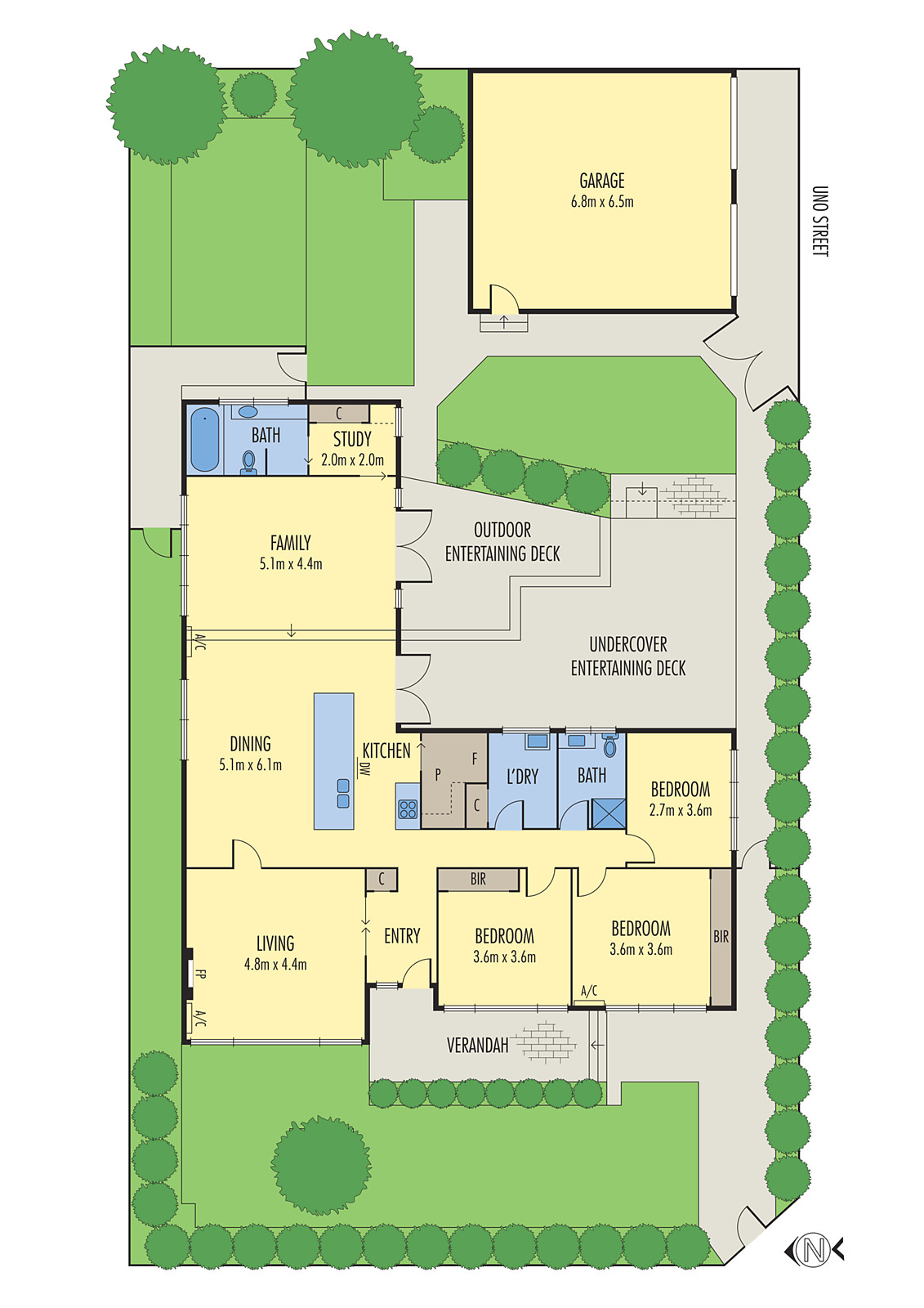 15 Brocka Avenue, Belmont VIC 3216 - Floorplan