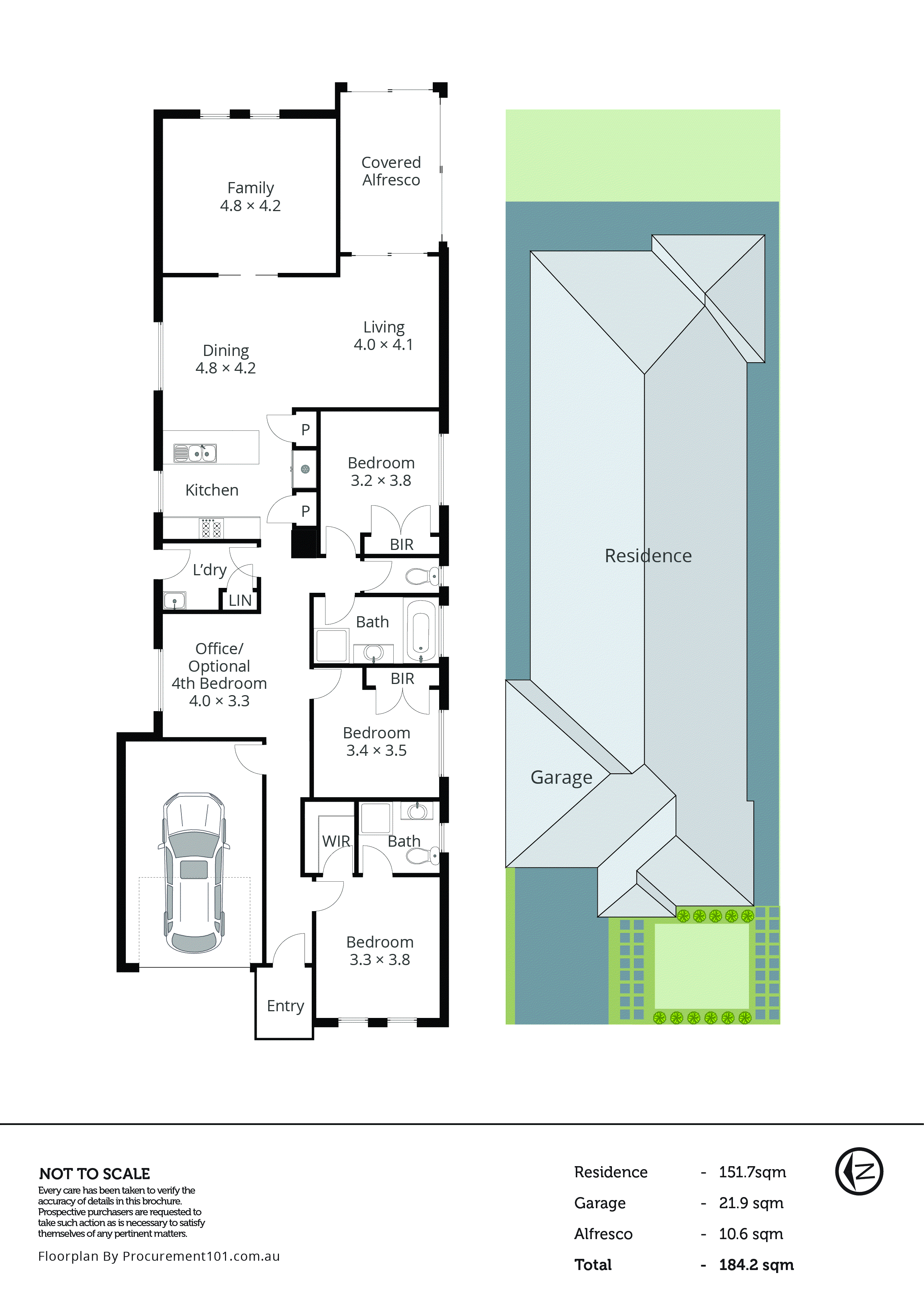 15 Burnham Crescent, Keysborough VIC 3173 - Floorplan