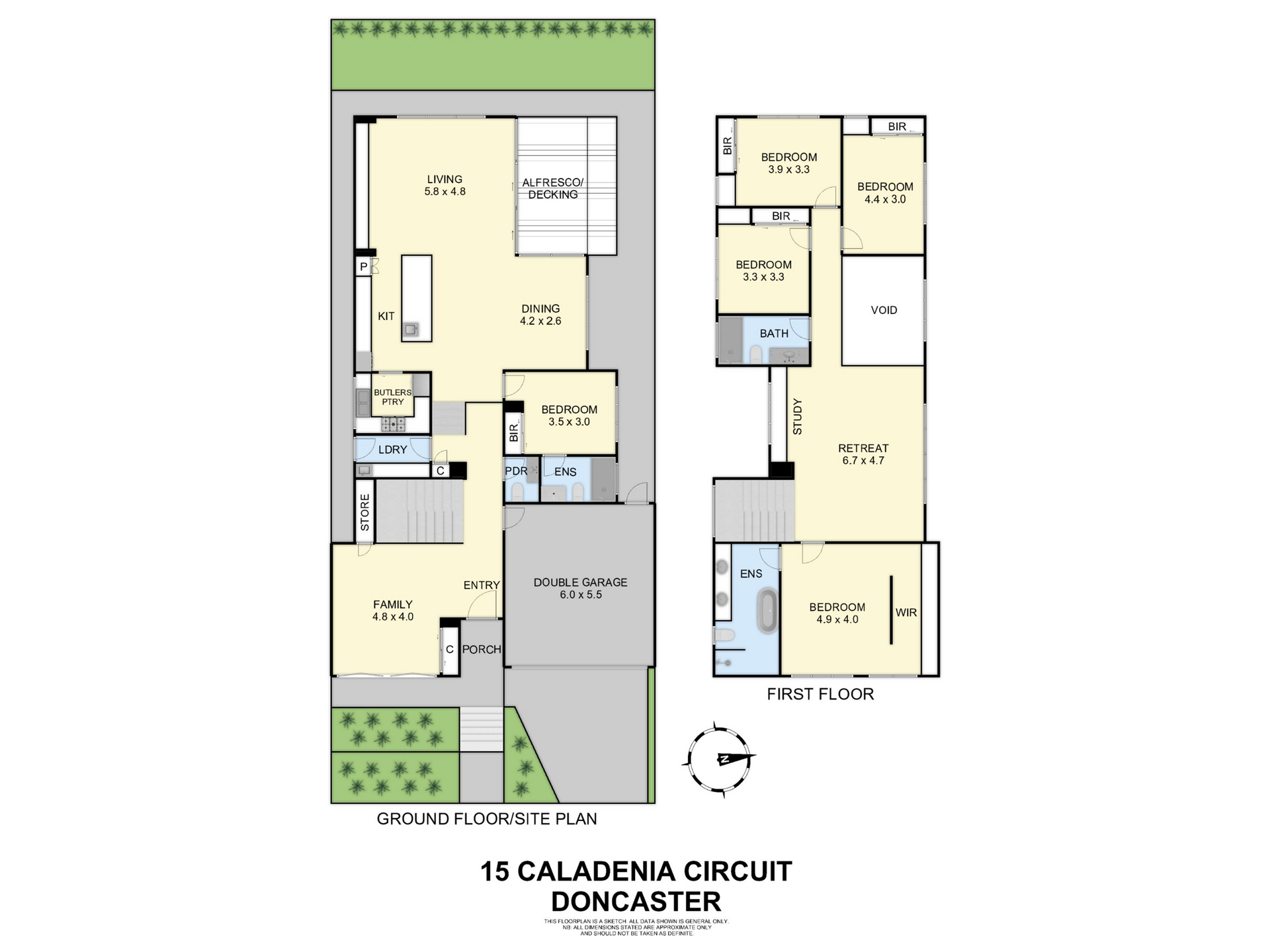 15 Caladenia Circuit, Doncaster VIC 3108 - Floorplan