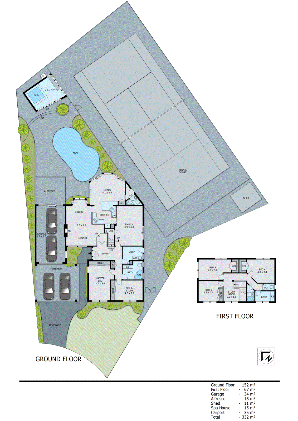 15 Cannery Place, Dingley Village VIC 3172 - Floorplan