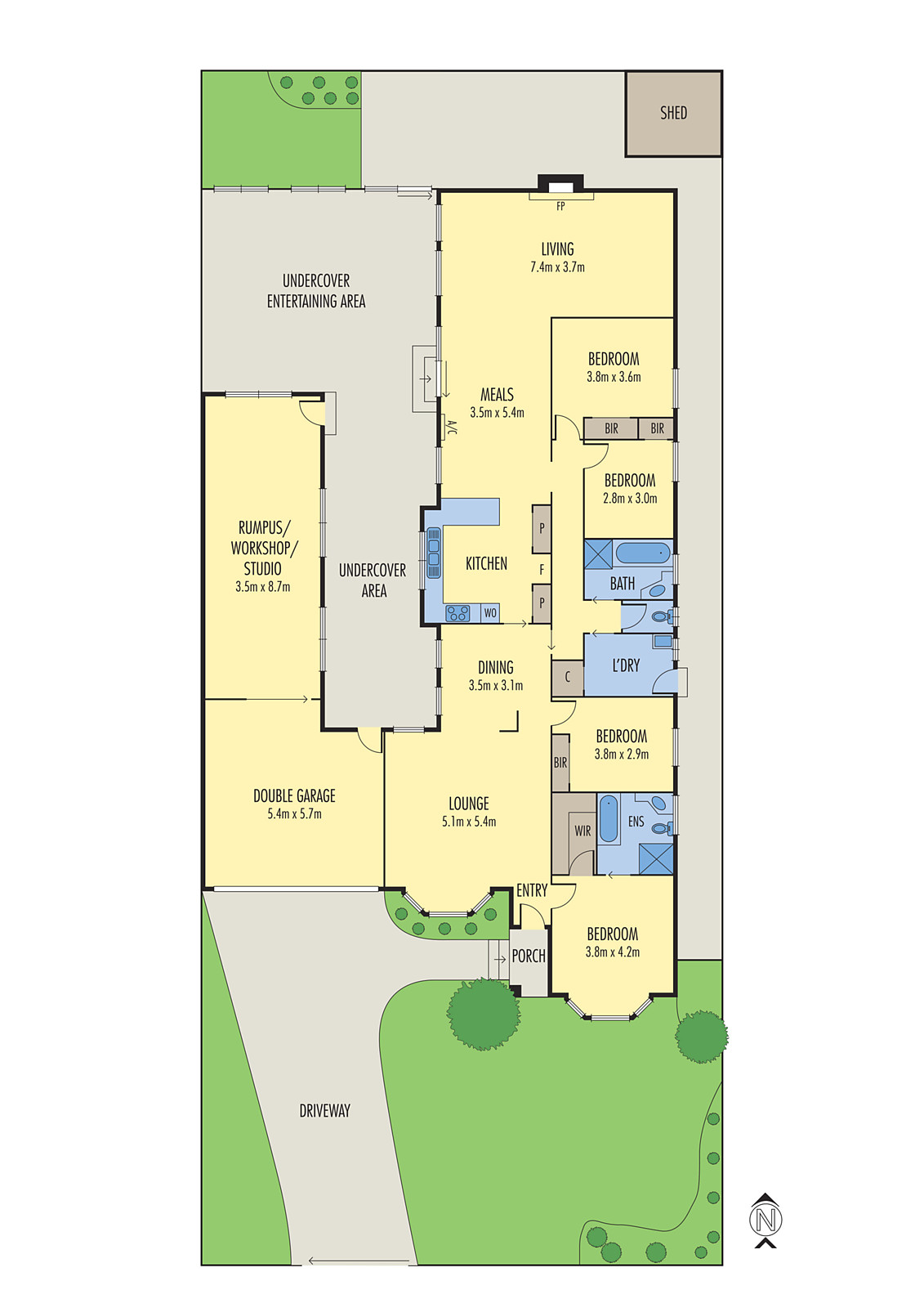 15 Carbine Avenue, Clarinda VIC 3169 - Floorplan