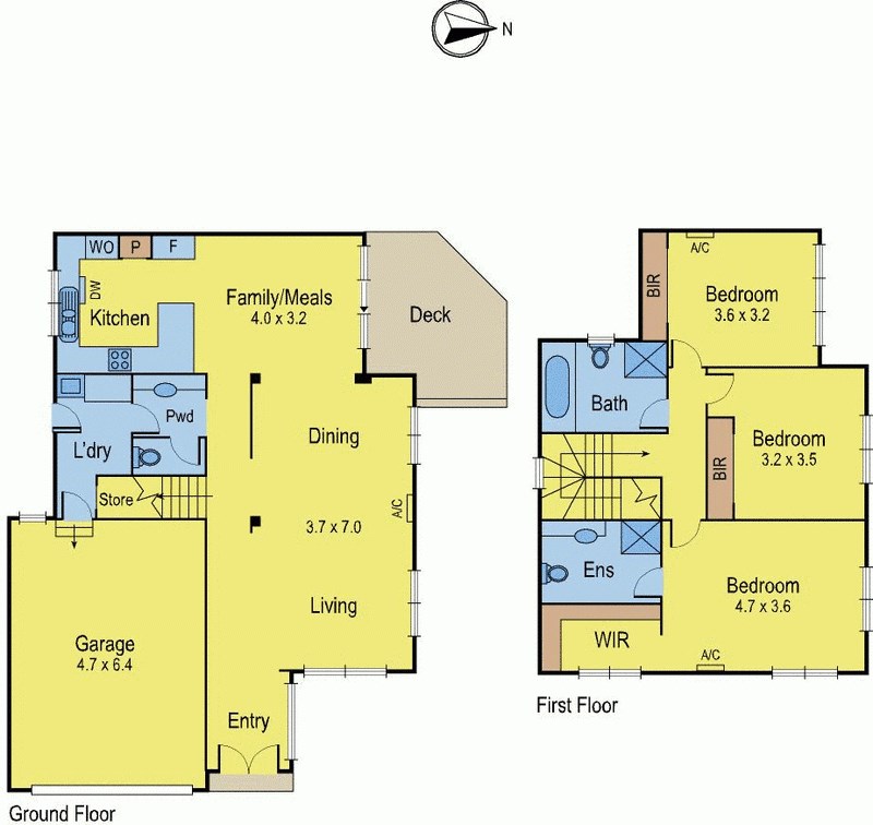 1/5 Cherbourg Avenue, Beaumaris VIC 3193 - Floorplan