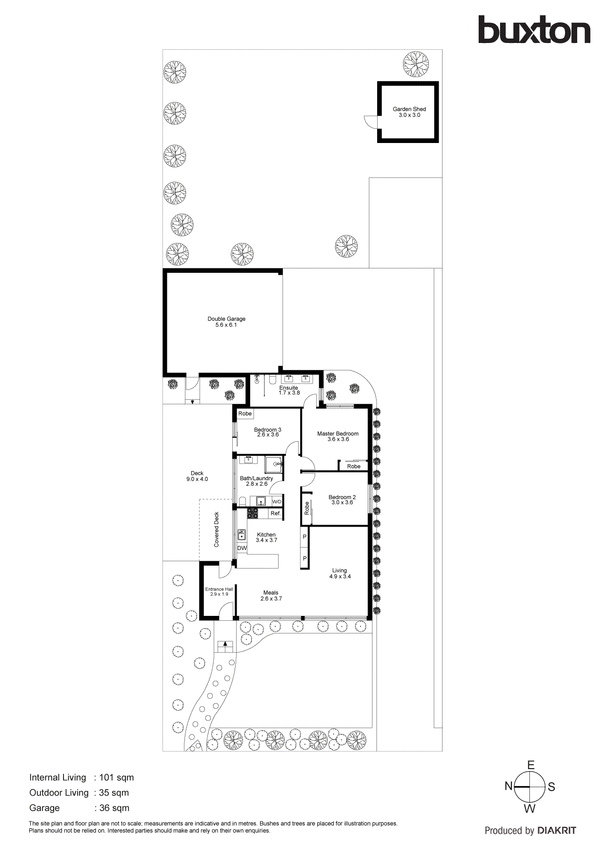 15 Chicquita Avenue, Seaford VIC 3198 - Floorplan