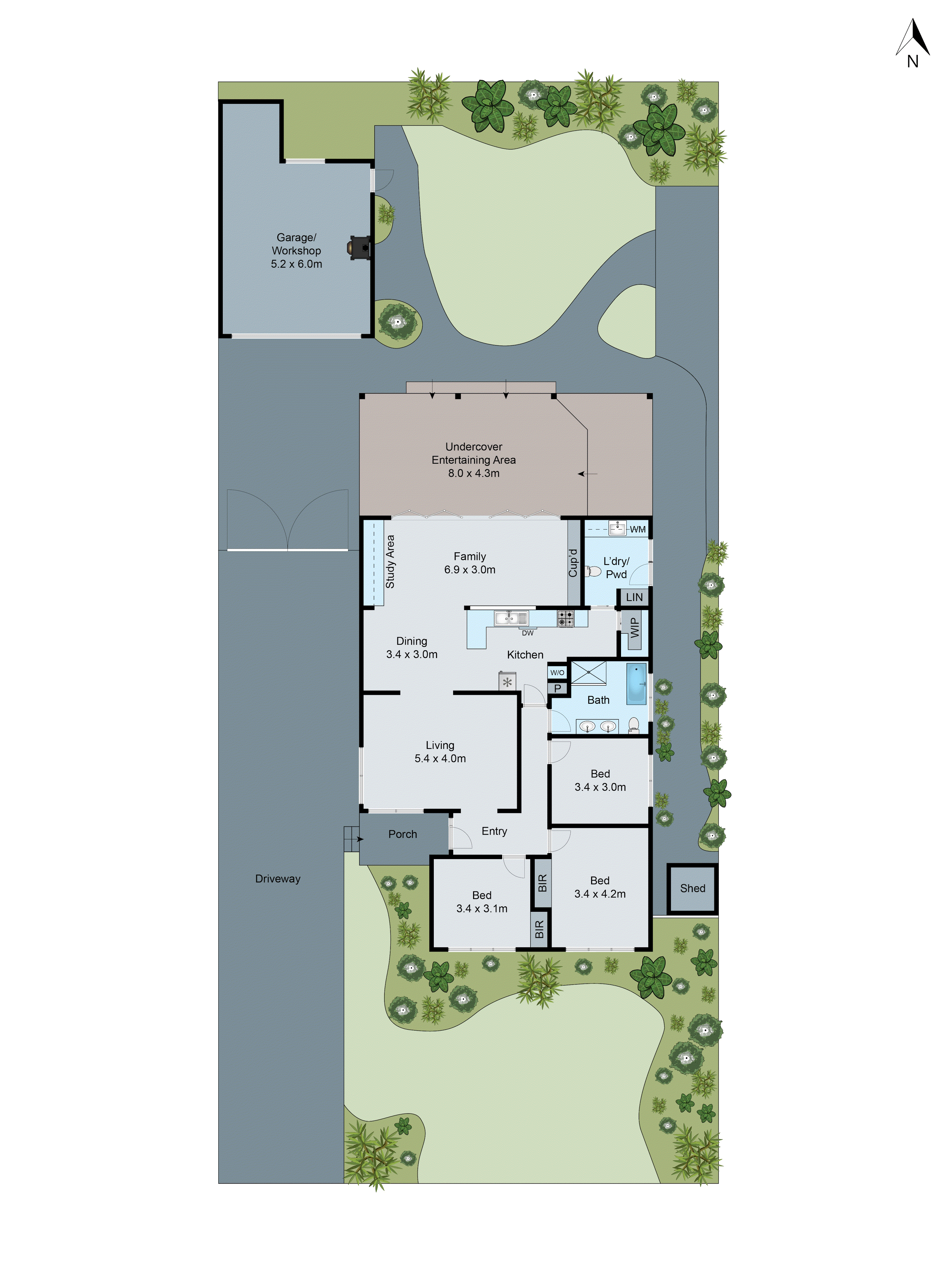 15 Curie Avenue, Mulgrave VIC 3170 - Floorplan