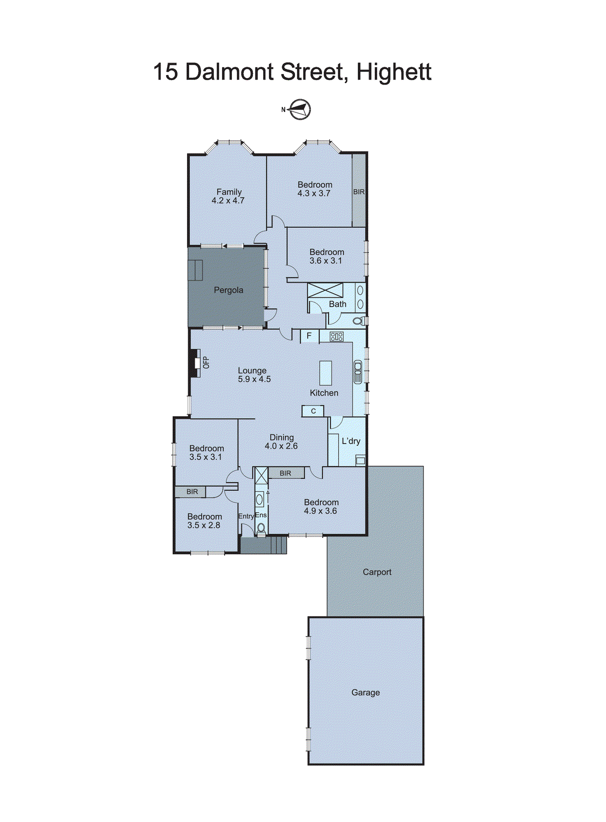 15 Dalmont Street, Highett VIC 3190 - Floorplan