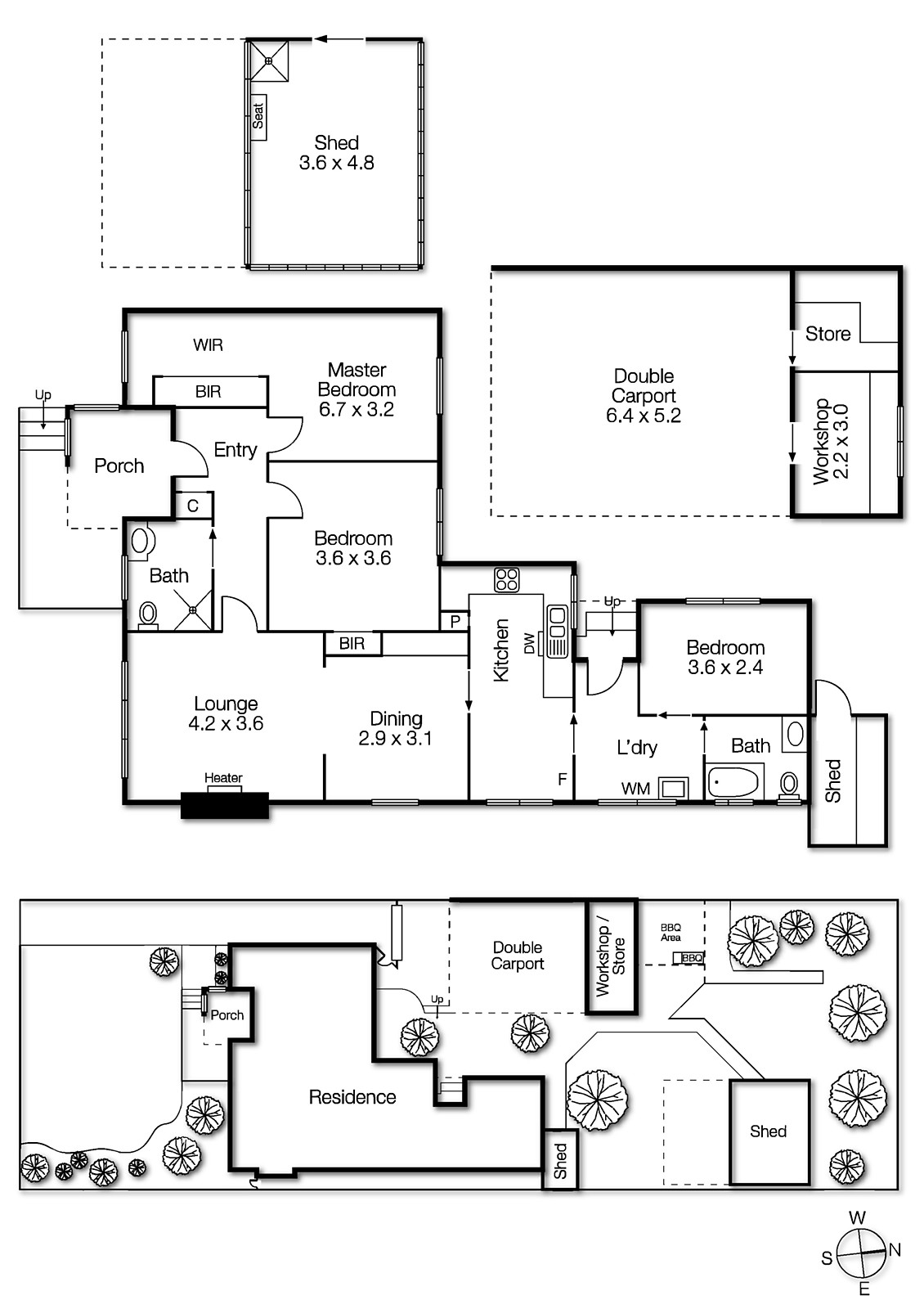 15 David Street, Hampton VIC 3188 - Floorplan
