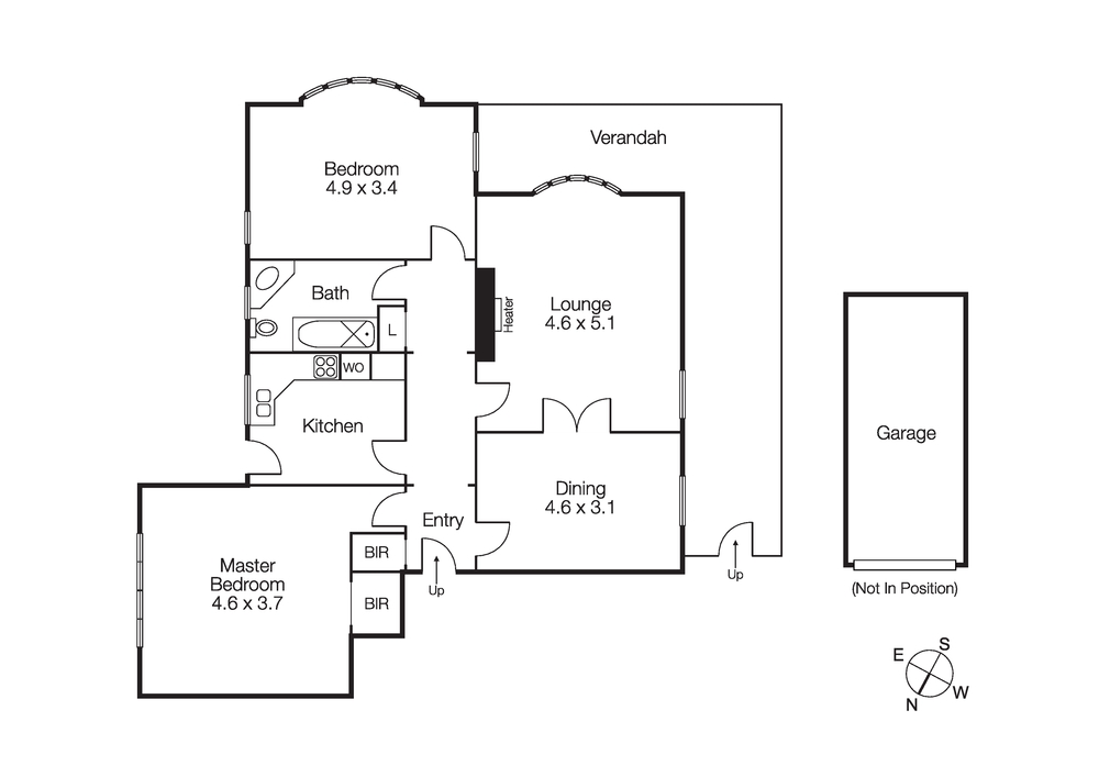 1/5 Dendy  Street, Brighton VIC 3186 - Floorplan
