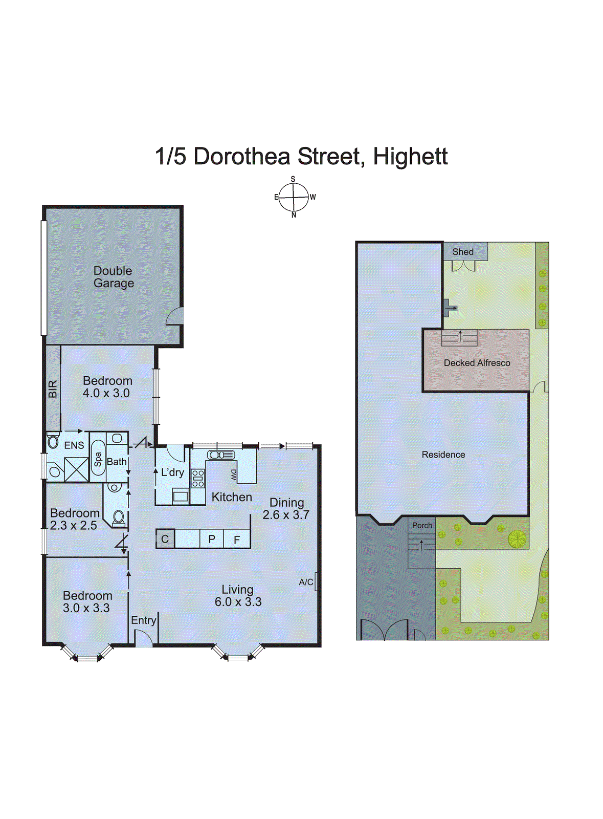 1/5 Dorothea Street, Highett VIC 3190 - Floorplan