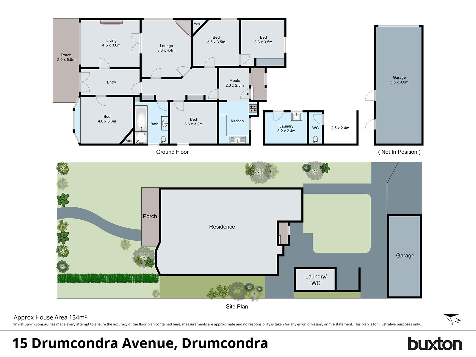 15 Drumcondra Avenue, Drumcondra VIC 3215 - Floorplan
