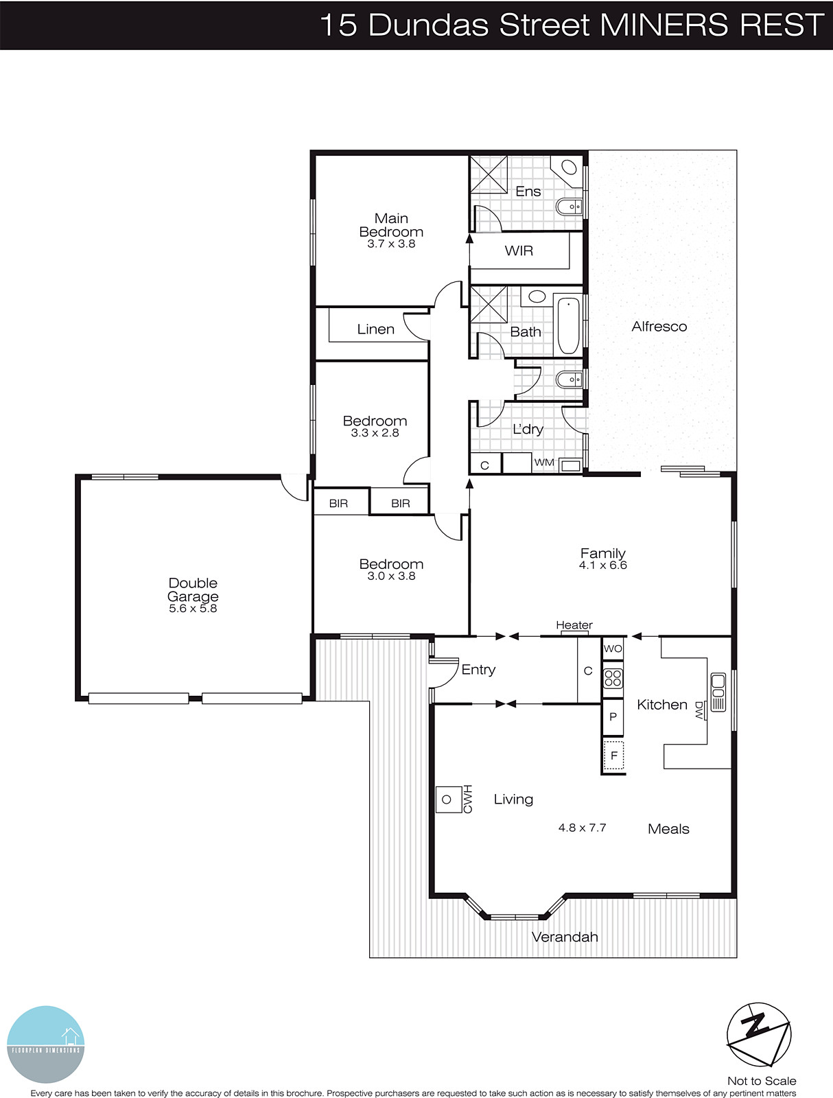 15 Dundas Street, Miners Rest VIC 3352 - Floorplan