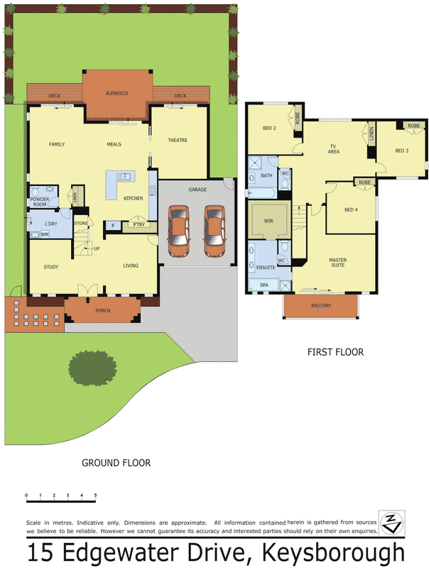 15 Edgewater Drive, Keysborough VIC 3173 - Floorplan