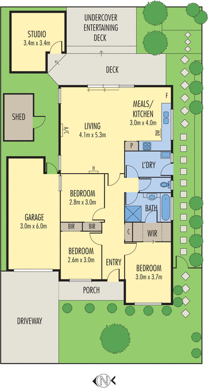15 Elizabeth Street, St Albans Park VIC 3219 - Floorplan