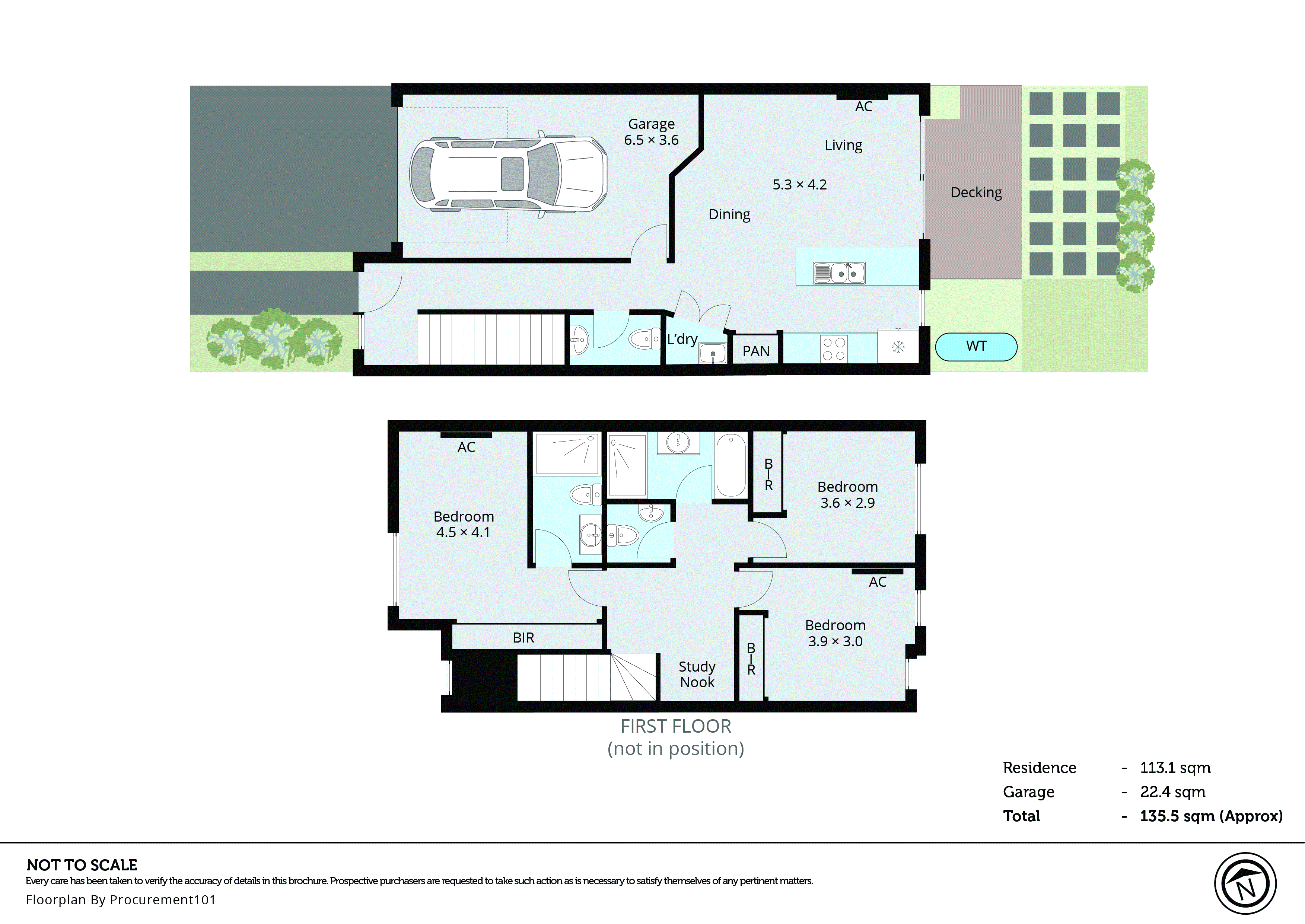 15 Elysian Place, Keysborough VIC 3173 - Floorplan