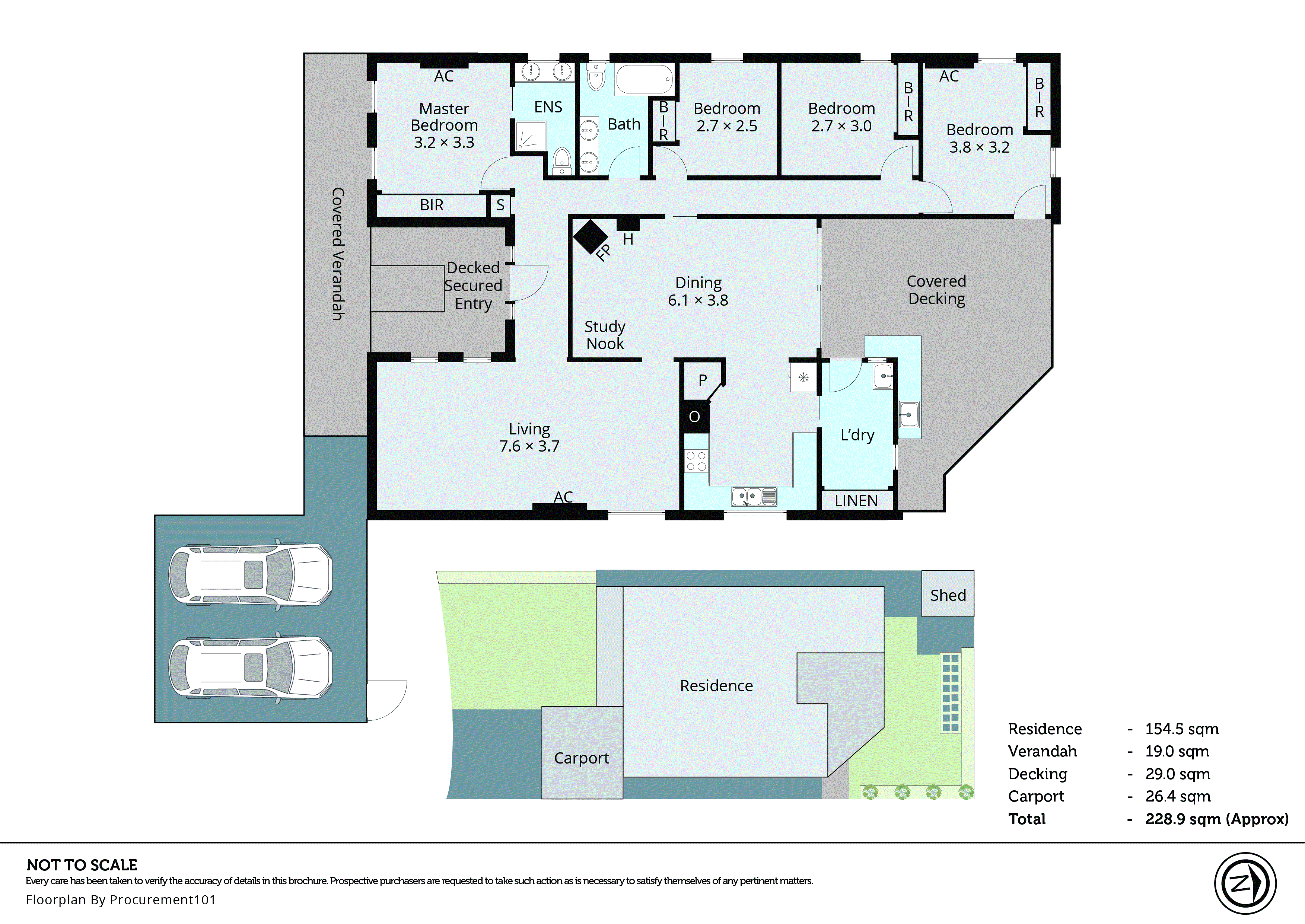 15 Ennismore Drive, Keysborough VIC 3173 - Floorplan