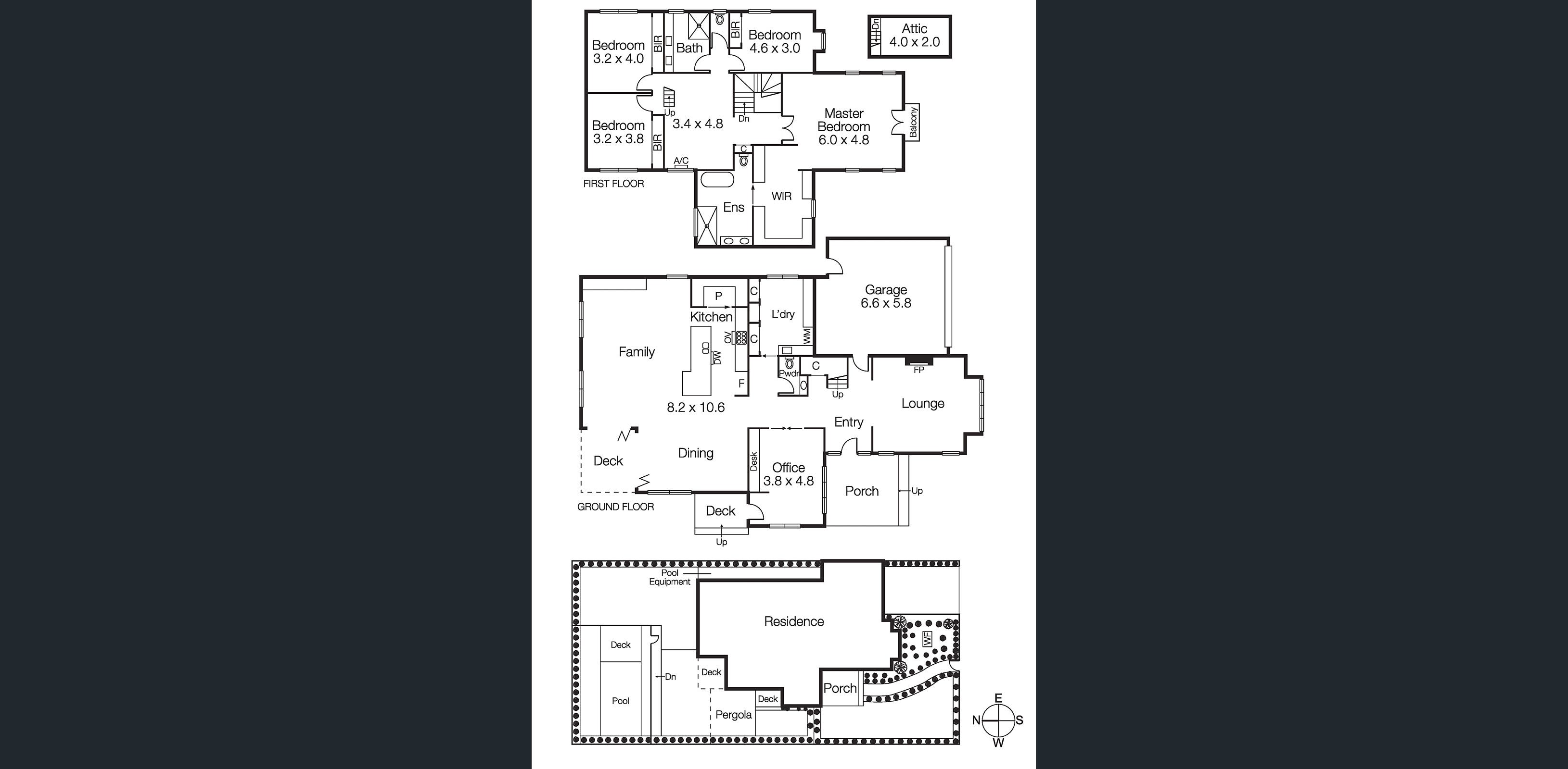 15 Florida Avenue, BEAUMARIS VIC 3193 - Floorplan