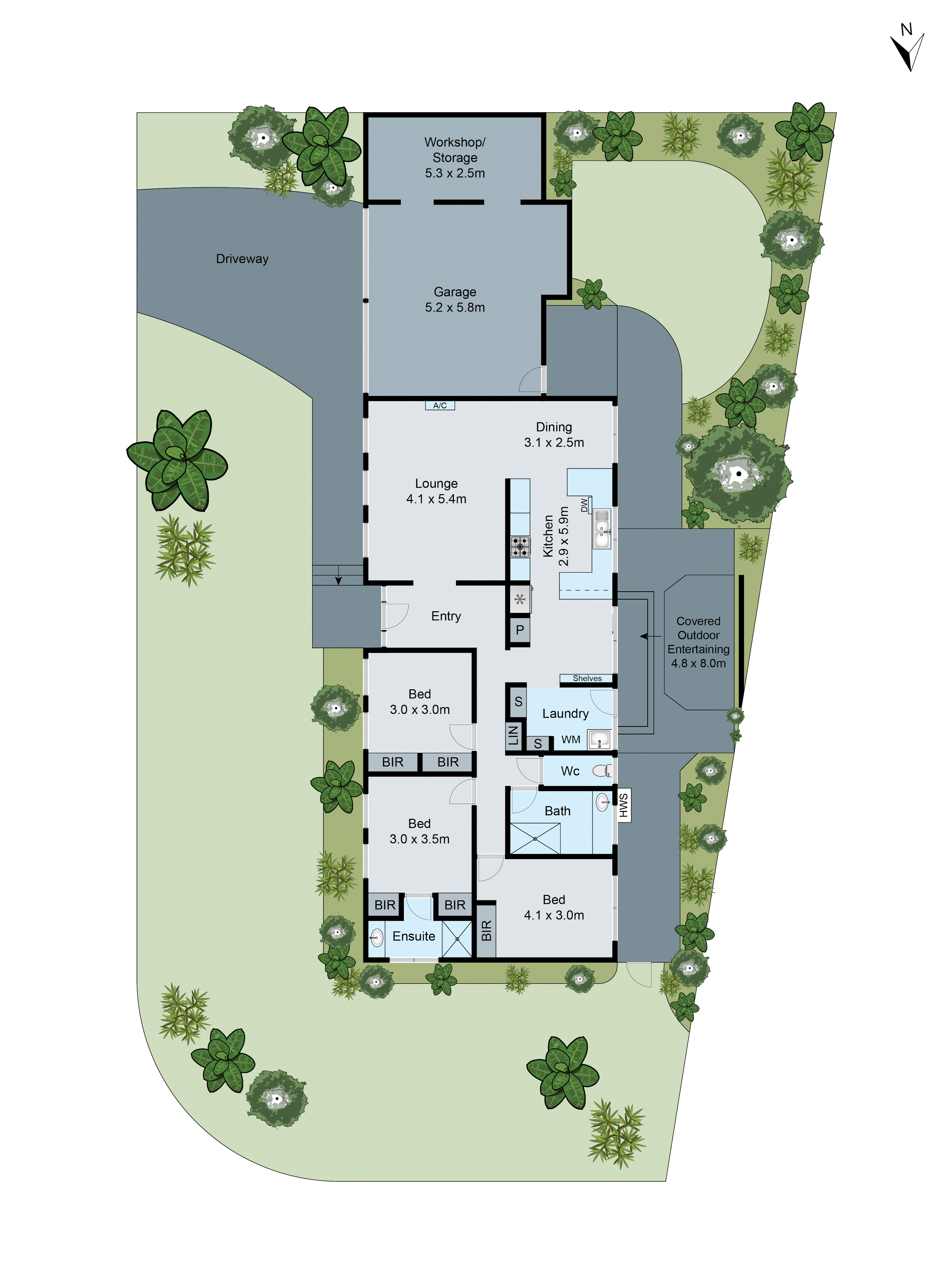 15 Fryers Road, Highton VIC 3216 - Floorplan