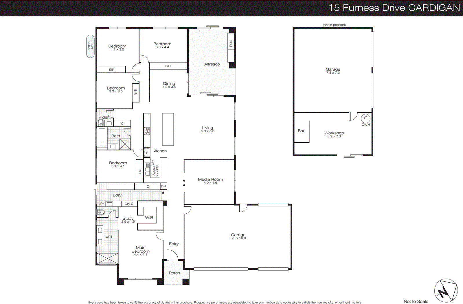 15 Furness Drive, Cardigan VIC 3352 - Floorplan