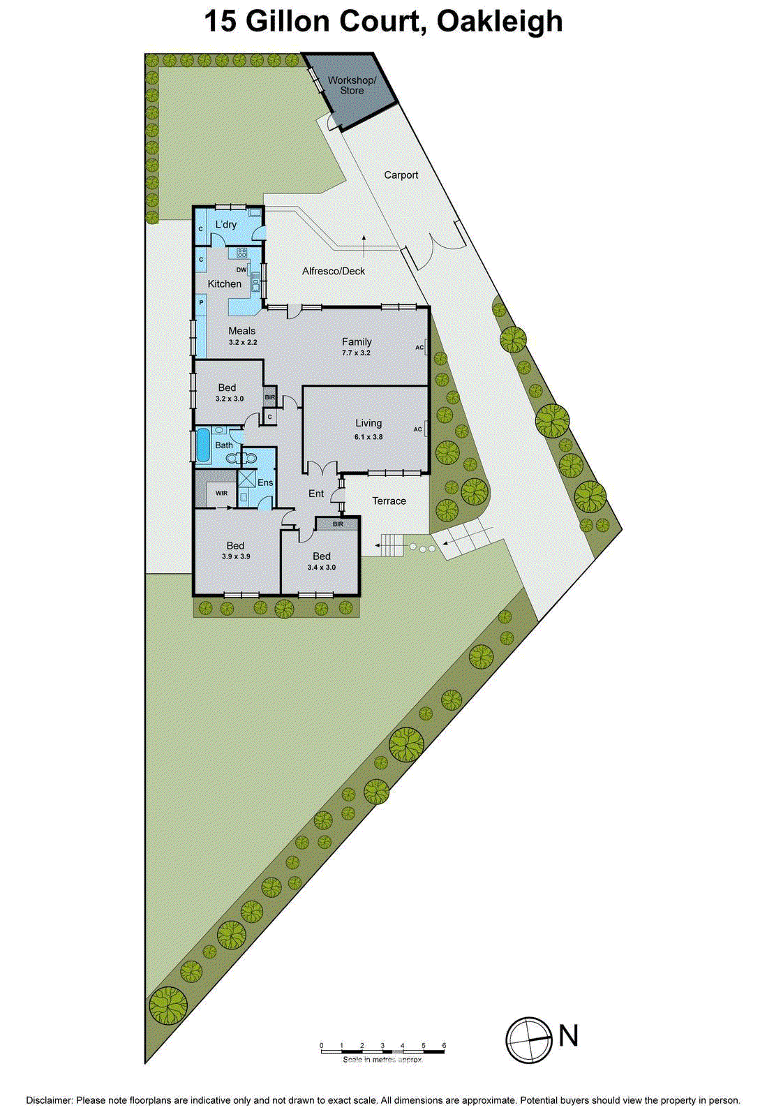 15 Gillon Court, Oakleigh VIC 3166 - Floorplan