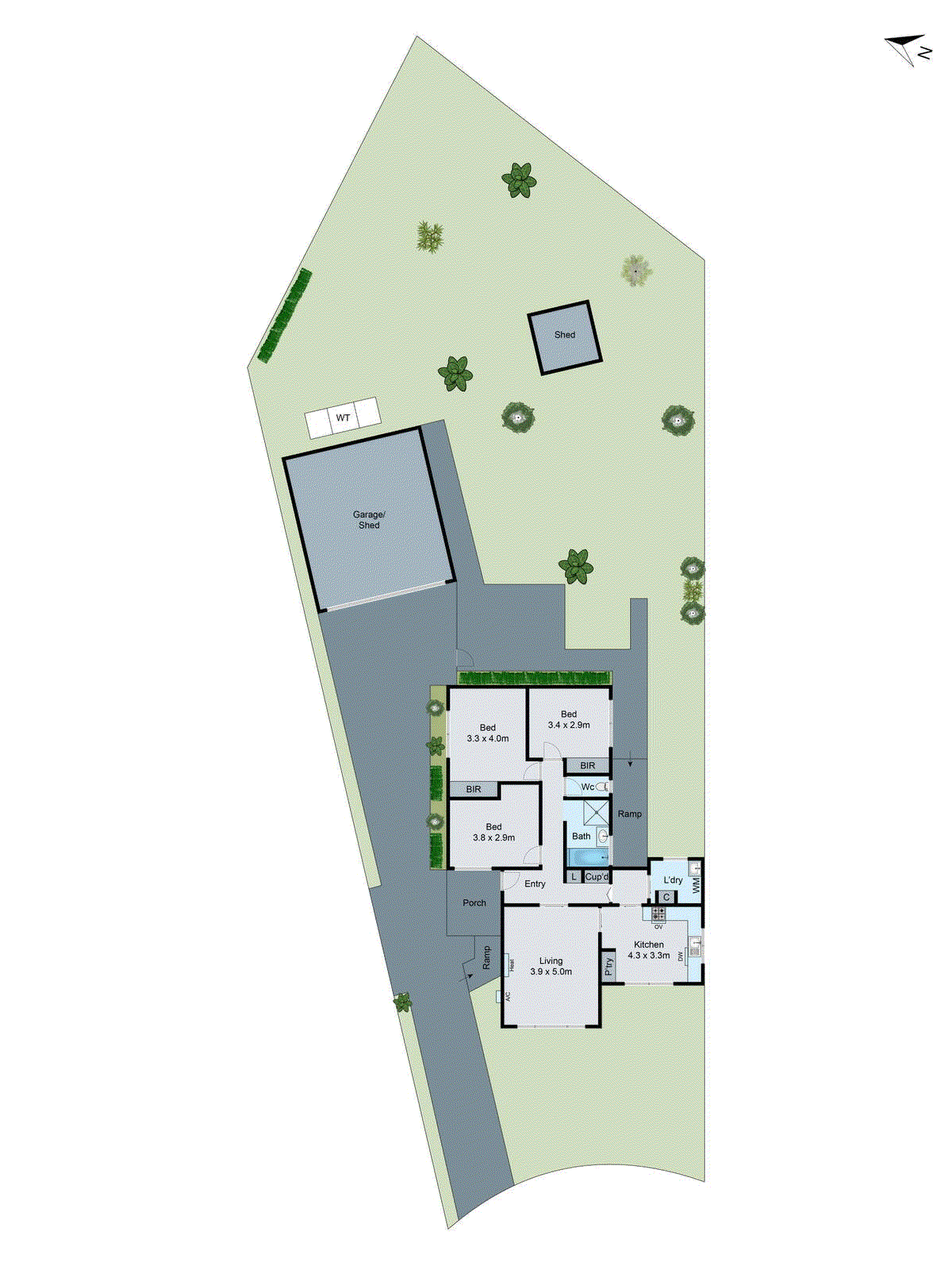 15 Gladesville Court, Dandenong North VIC 3175 - Floorplan