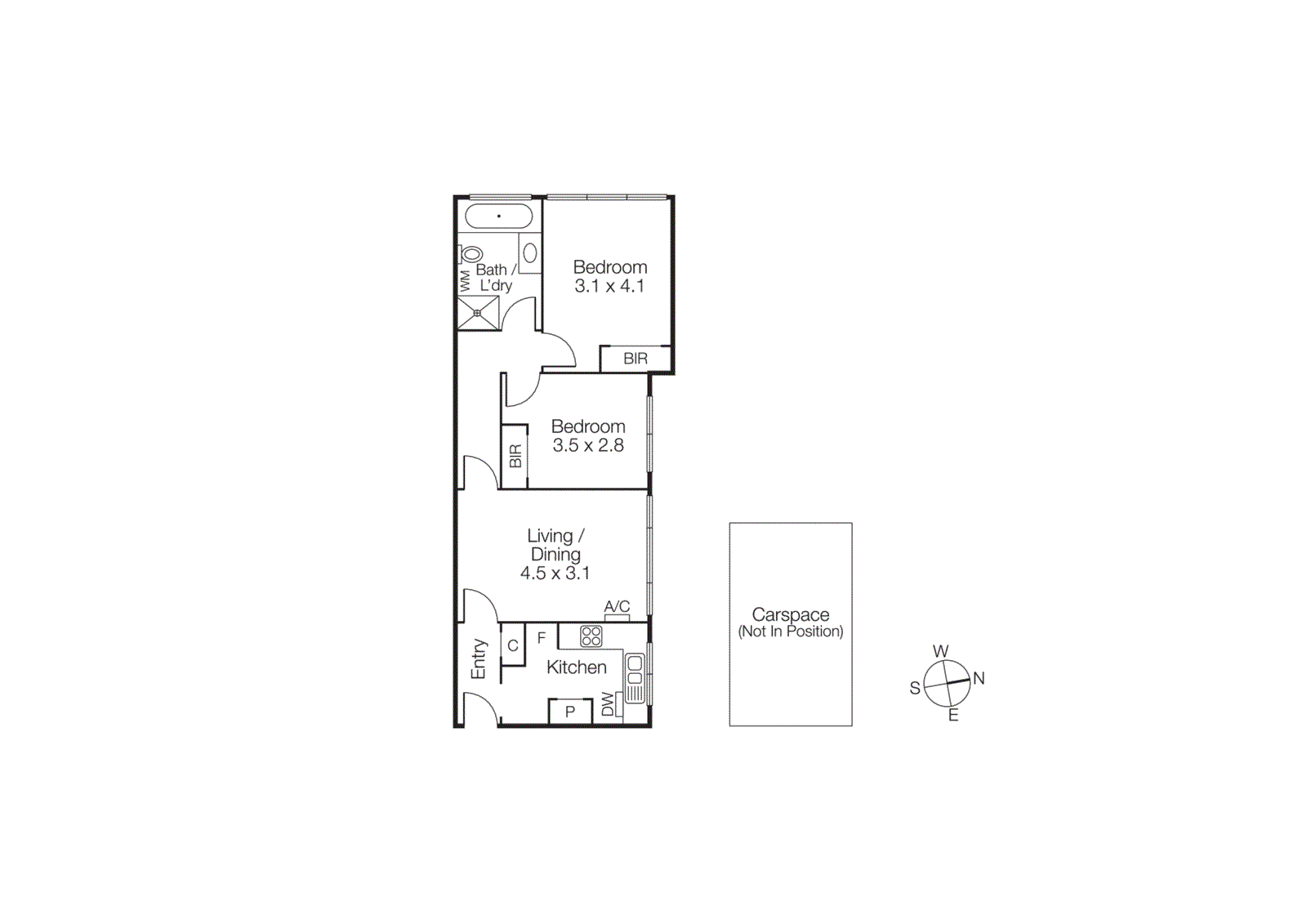 1/5 Gooch Street, Prahran VIC 3181 - Floorplan