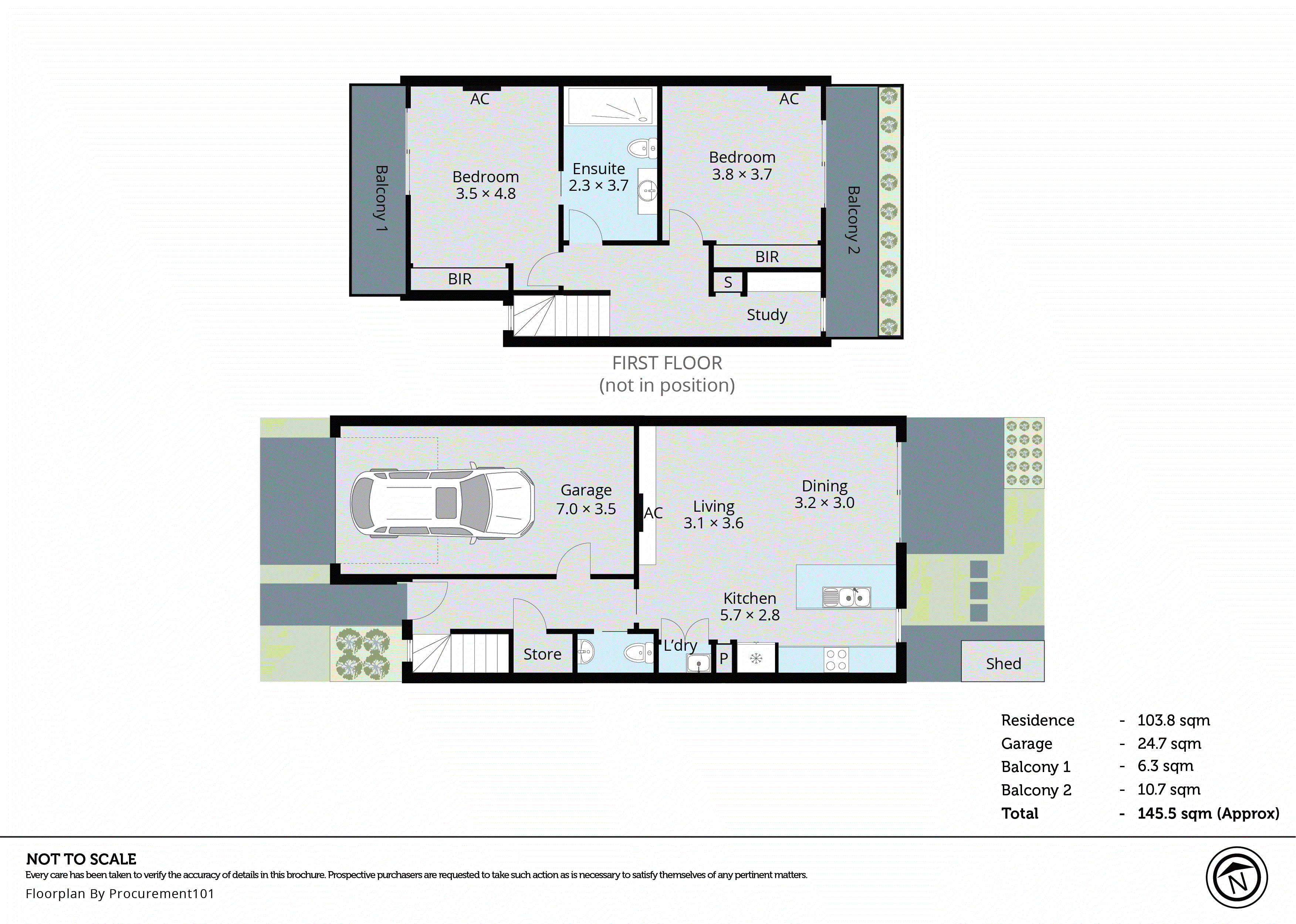 15 Grandia Crescent, Keysborough VIC 3173 - Floorplan
