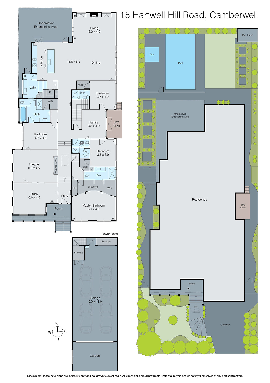 15 Hartwell Hill Road, Camberwell VIC 3124 - Floorplan