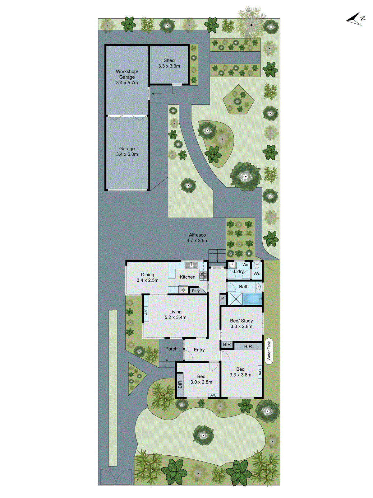 15 Highfield Drive, Grovedale VIC 3216 - Floorplan
