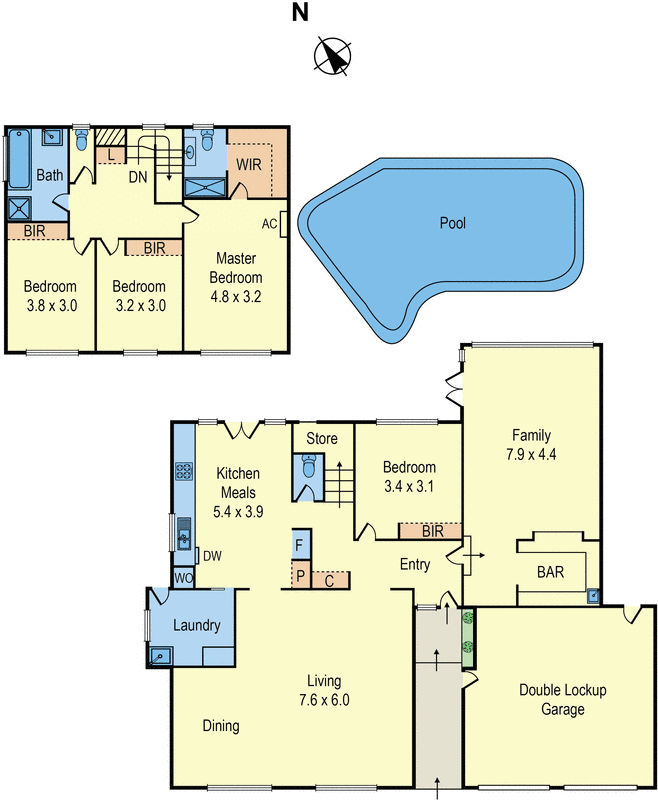 15 Hillingdon Court, Dingley Village VIC 3172 - Floorplan