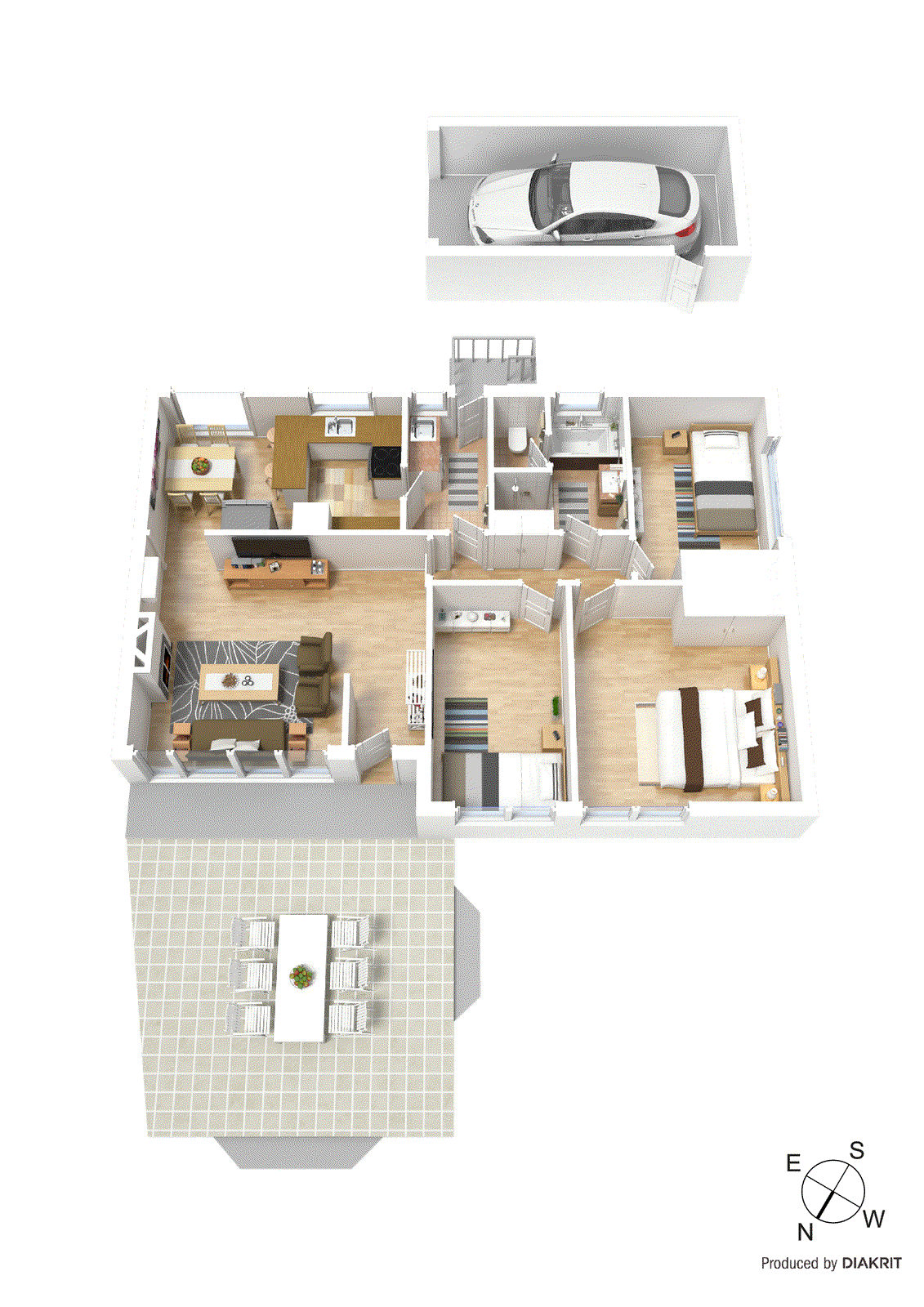1/5 Hocking Court, Mount Waverley VIC 3149 - Floorplan
