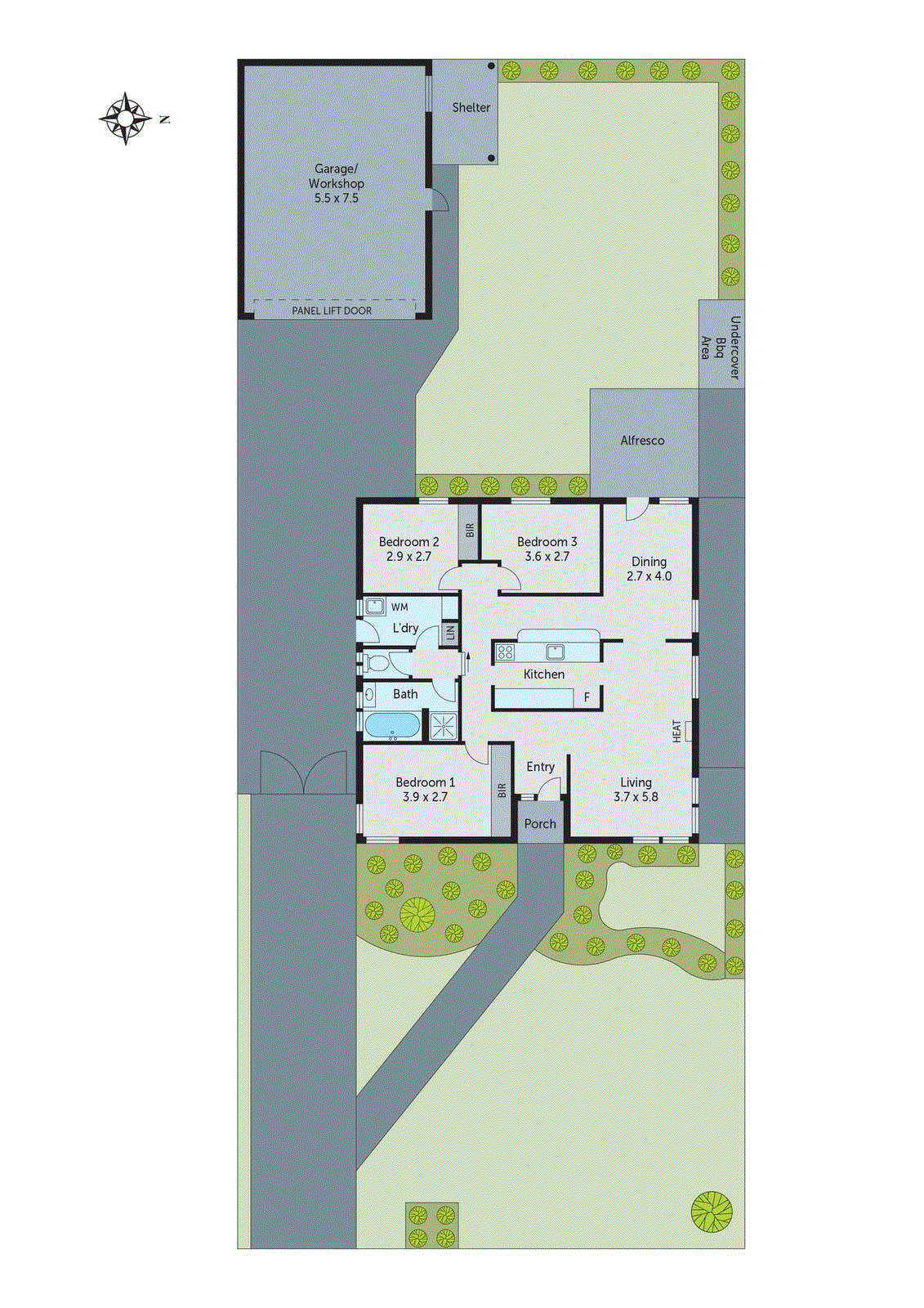 15 Horne Square, Corio VIC 3214 - Floorplan