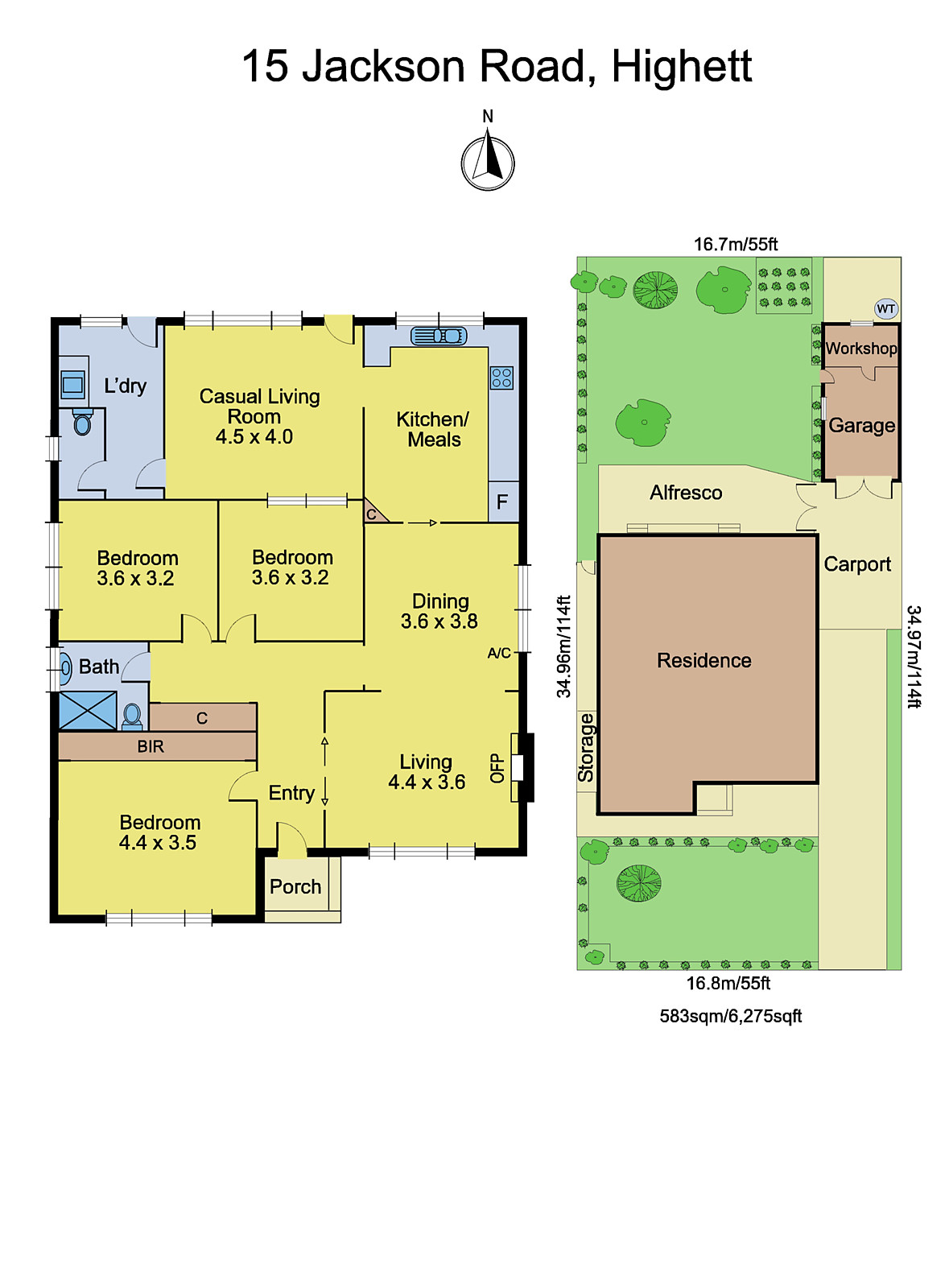 15 Jackson Road, Highett VIC 3190 - Floorplan