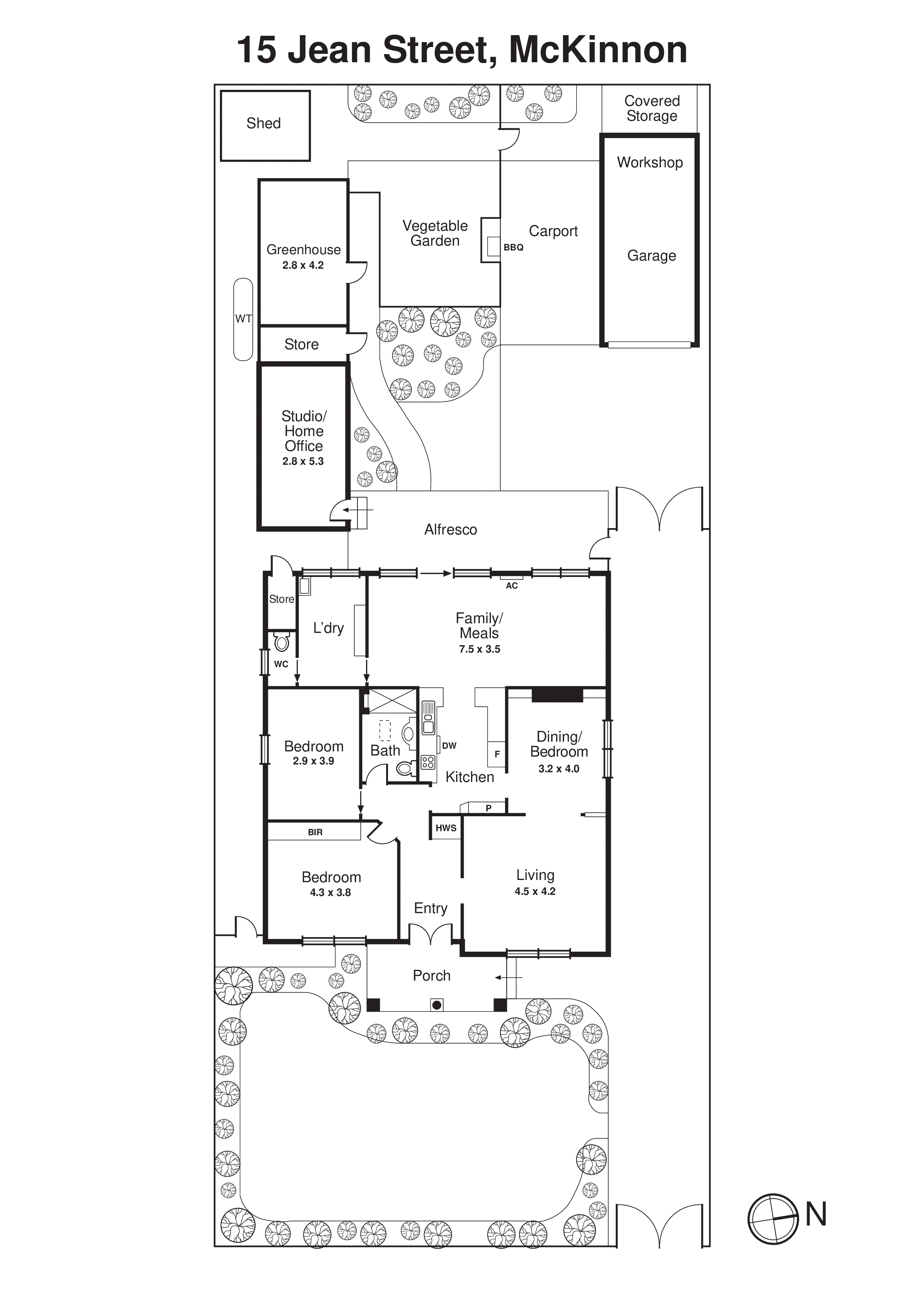 15 Jean Street, Mckinnon VIC 3204 - Floorplan