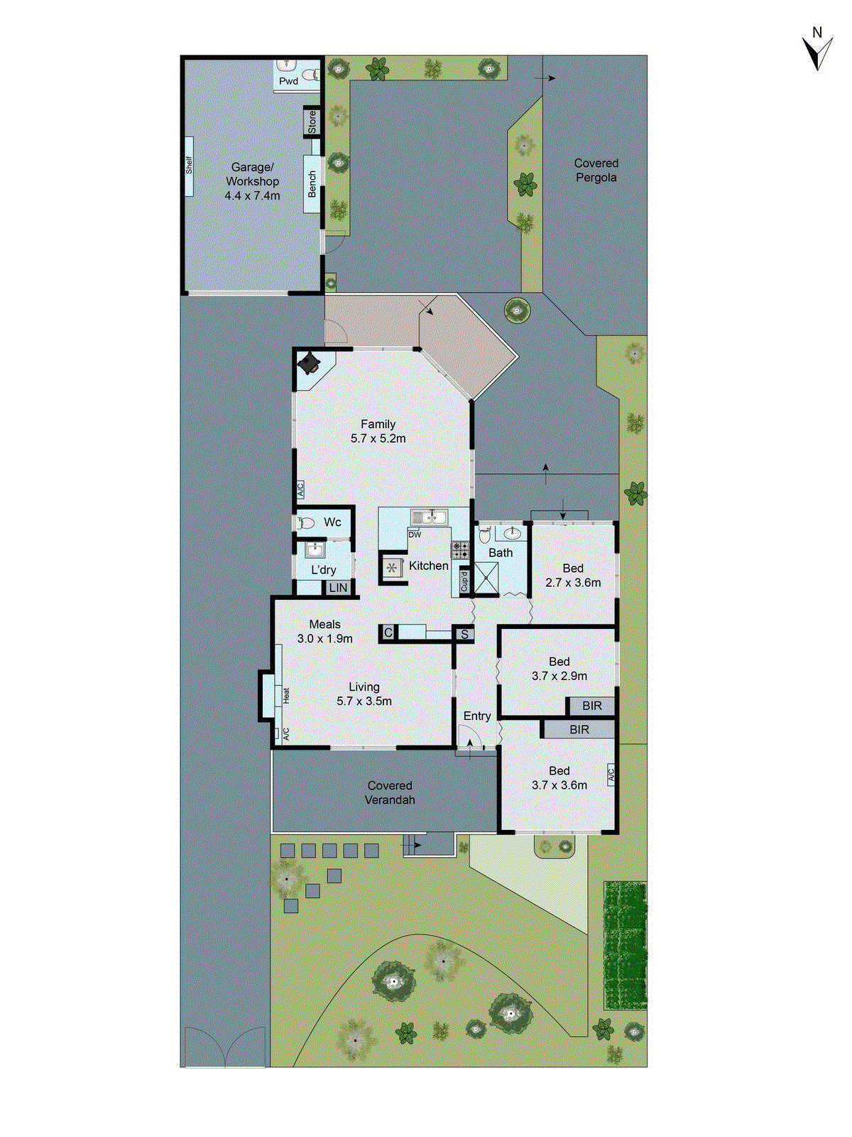 15 June Avenue, Hamlyn Heights VIC 3215 - Floorplan
